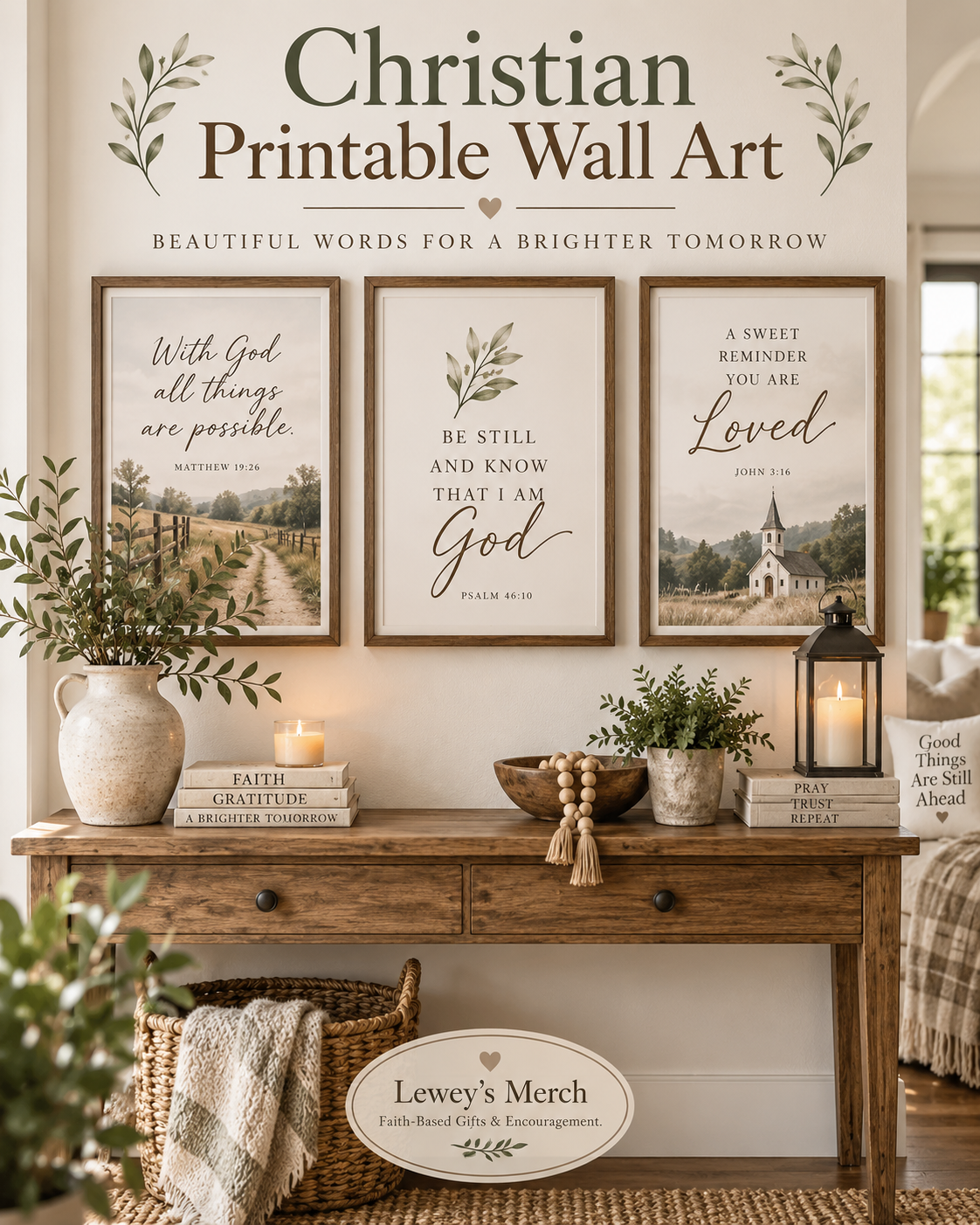 Christian Printable Wall Art