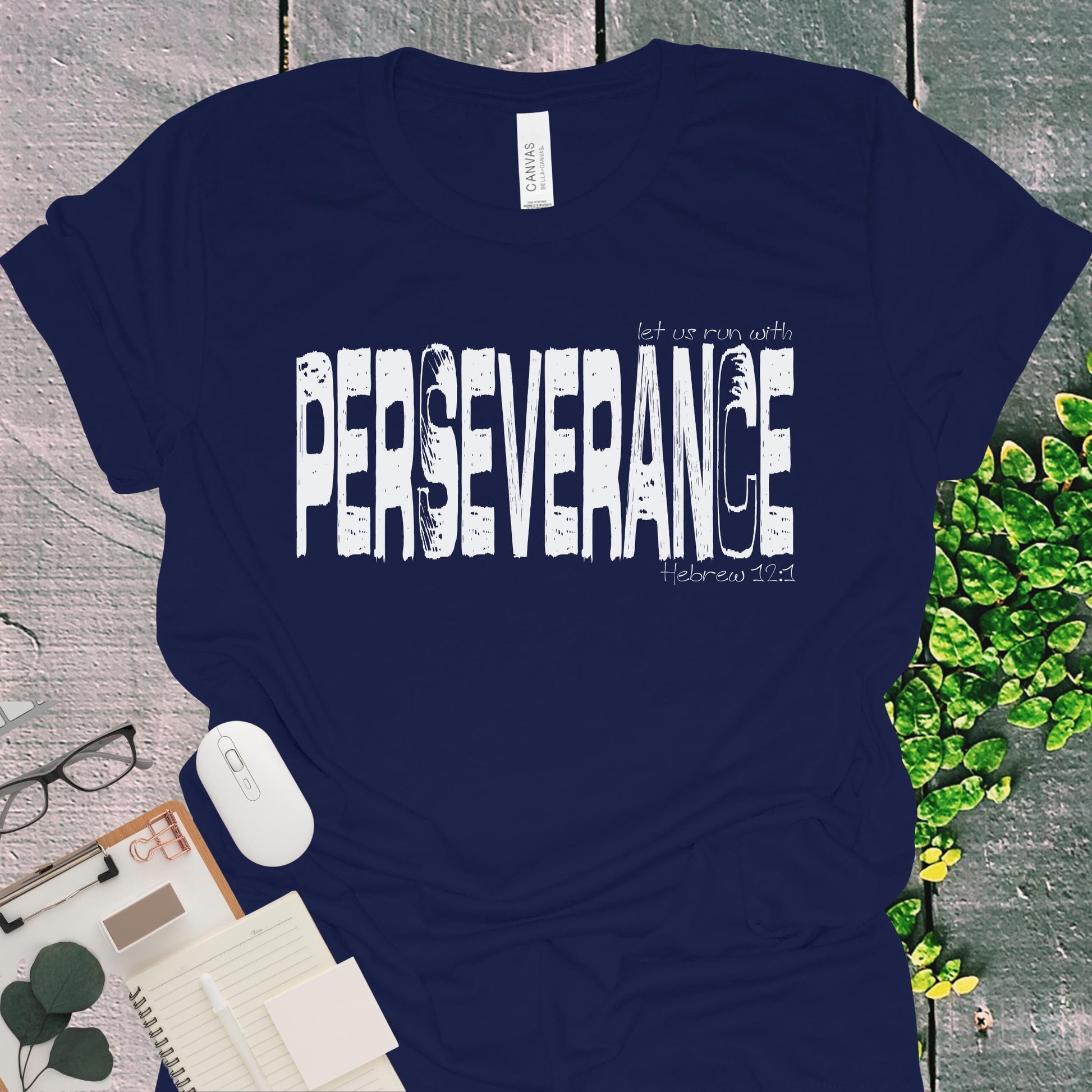 Spiritual Perseverance Christian Workout Shirt from Lewey’s Merch