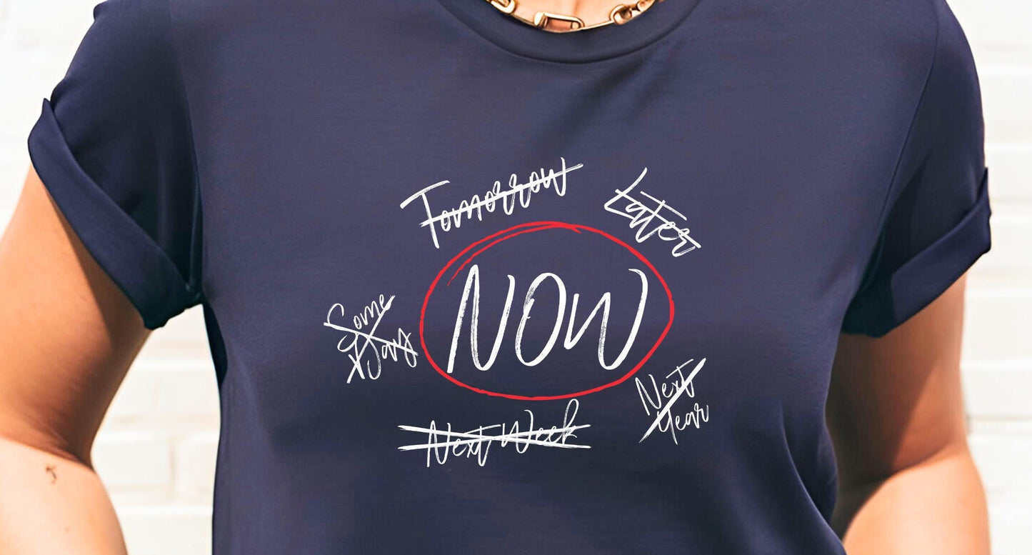 Do Not Procrastinate Motivational T-Shirt from Lewey's Merch