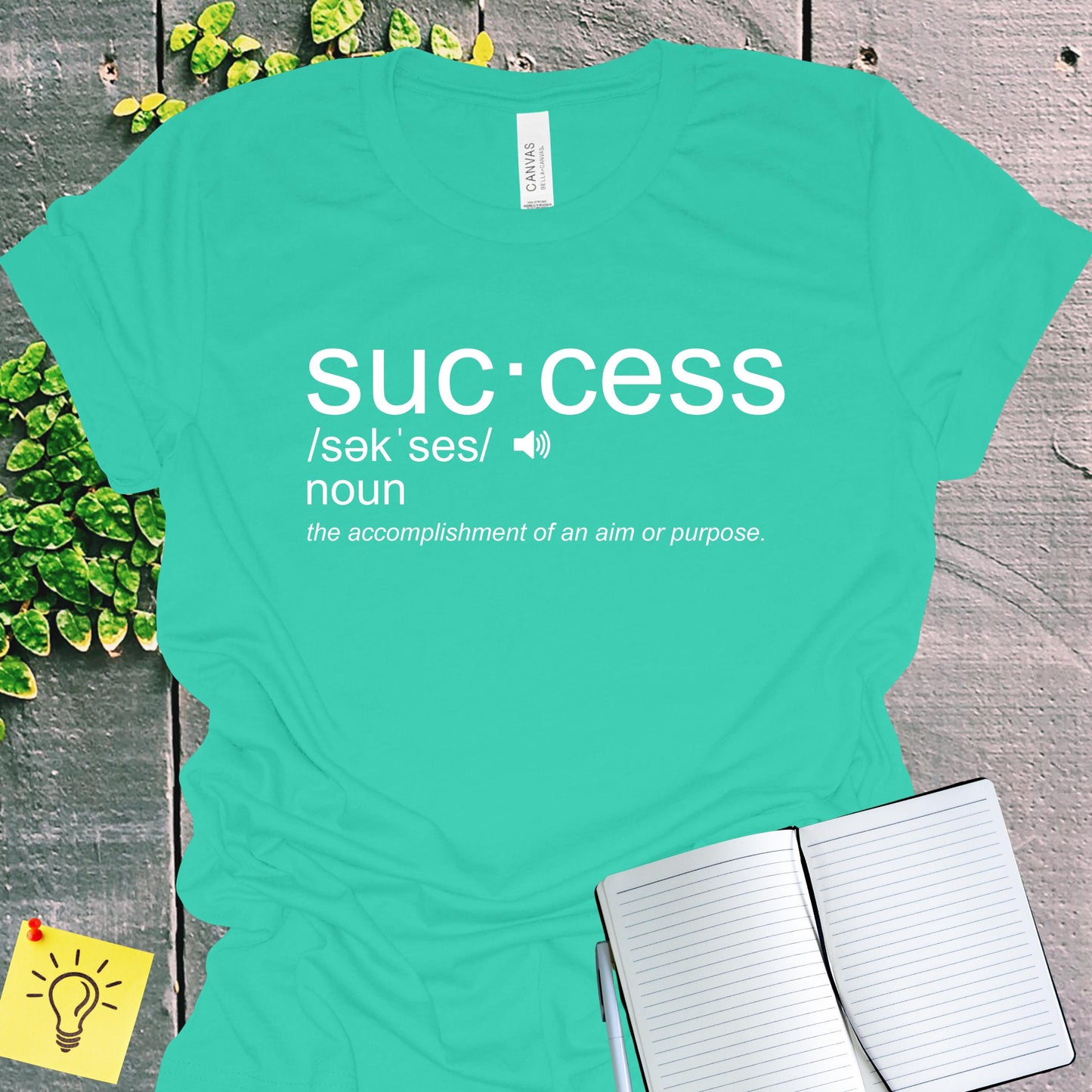 Success Mindset Entrepreneur T-Shirt from Lewey's Merch