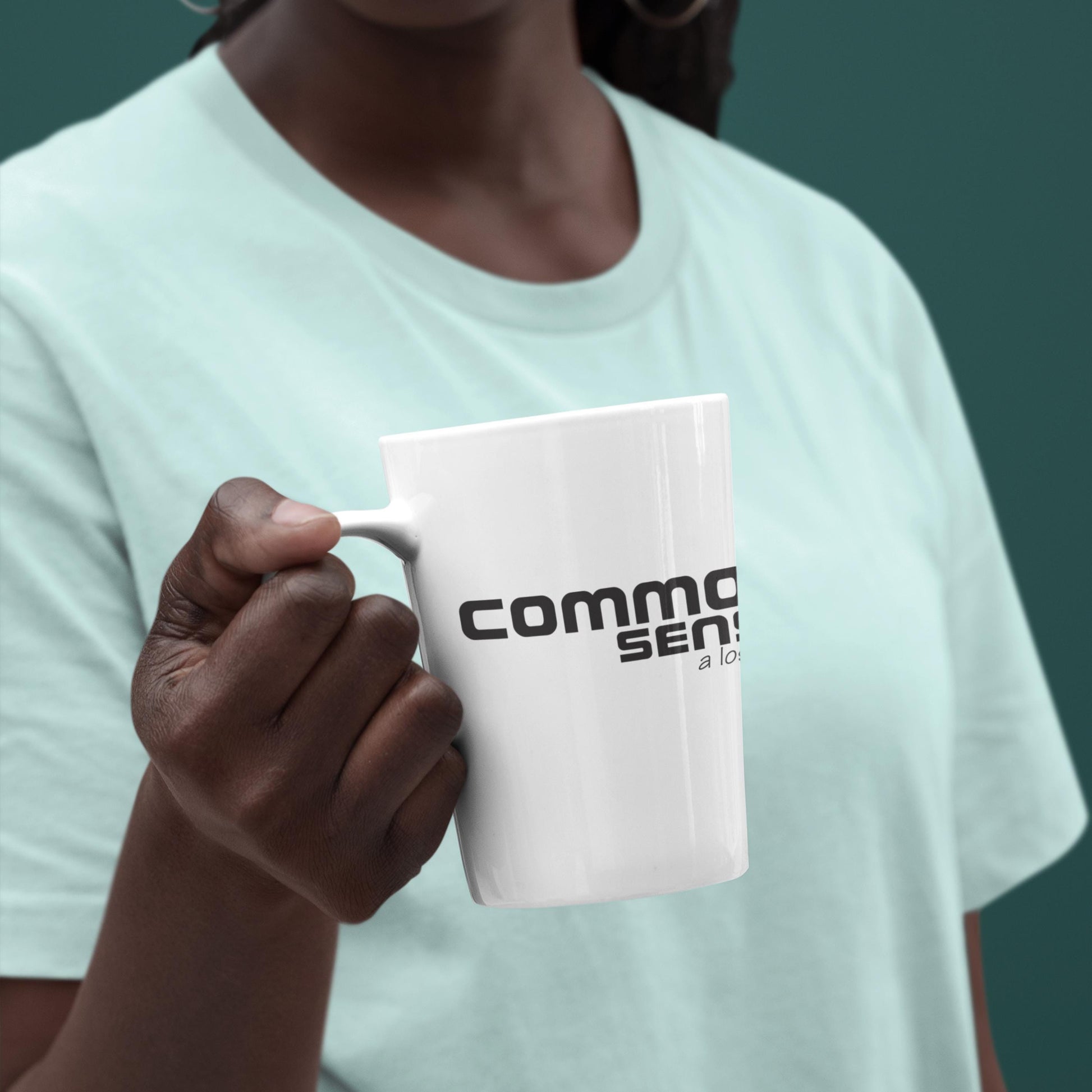 Common Sense Is a Lost Art Funny Mug from Lewey's Merch