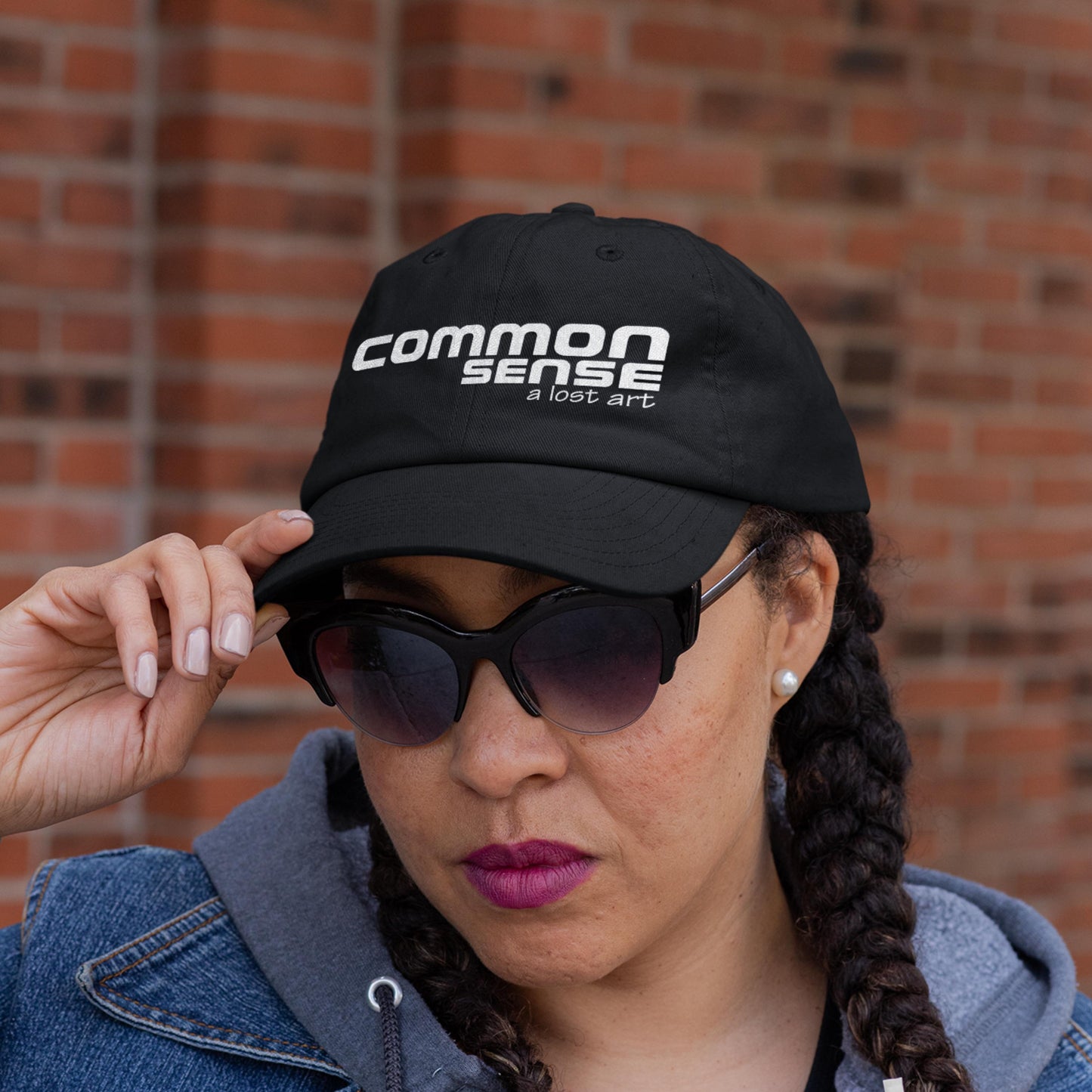 Common Sense Is a Lost Art Dad Hat from Lewey's Merch