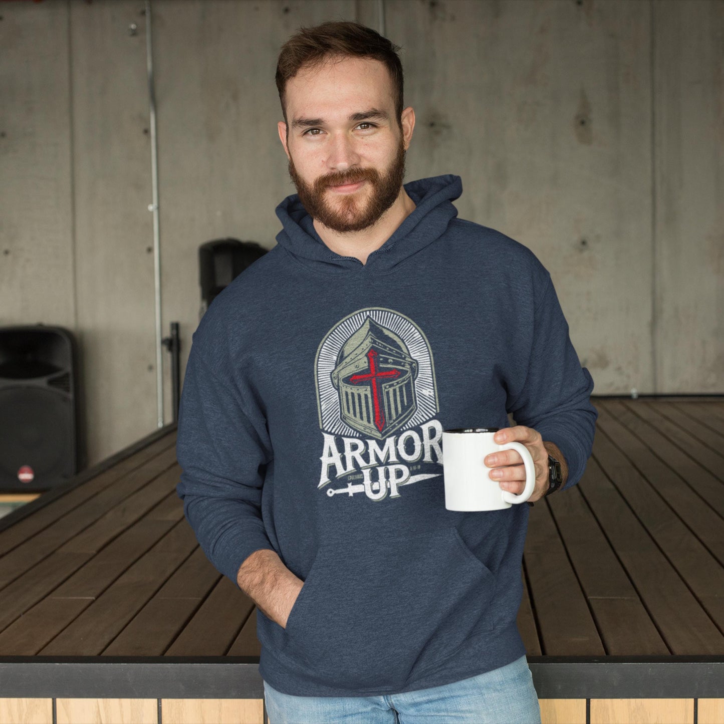 Armor of God Christian Sweatshirt from Lewey’s Merch