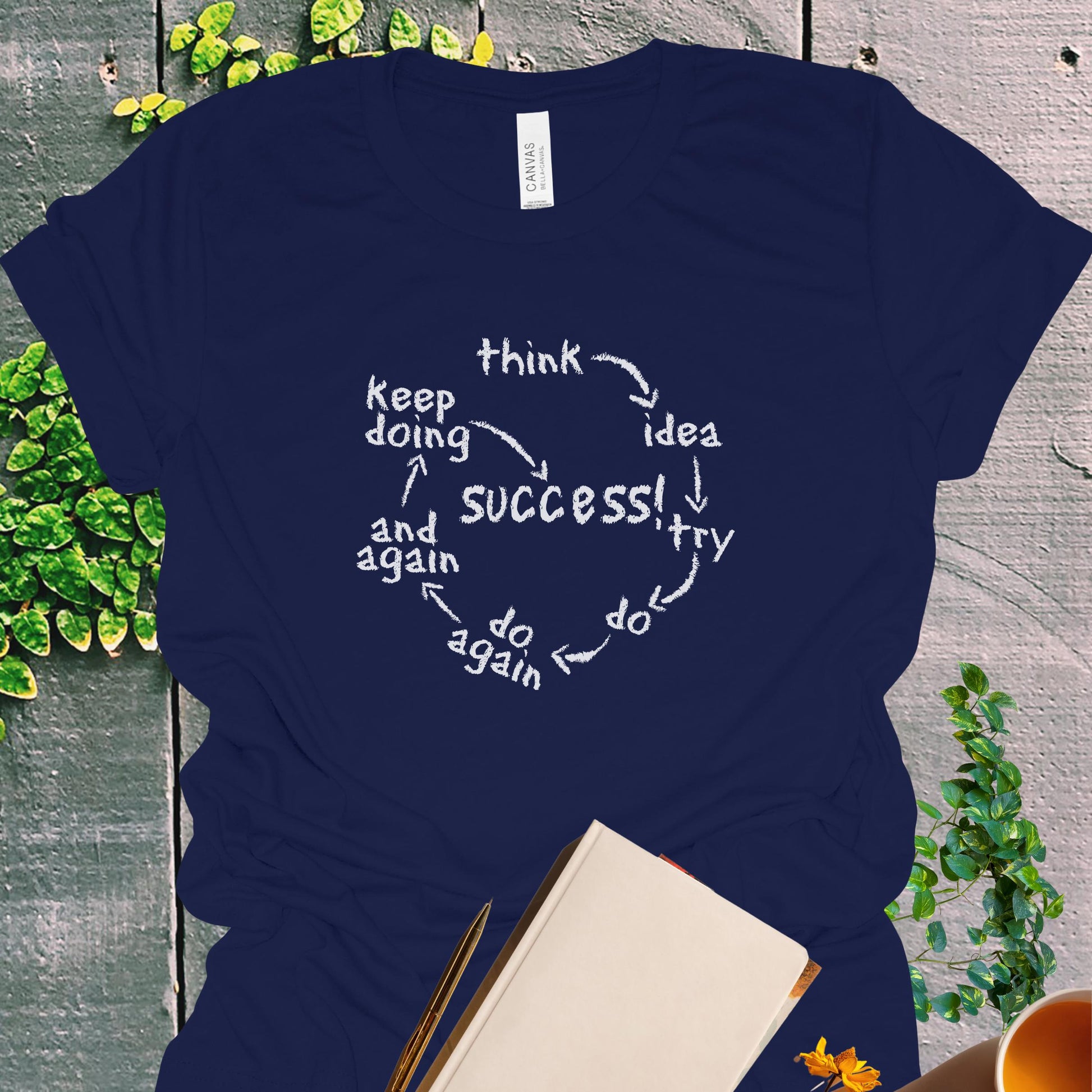 Inspirational Success Motivational T-Shirt from Lewey's Merch