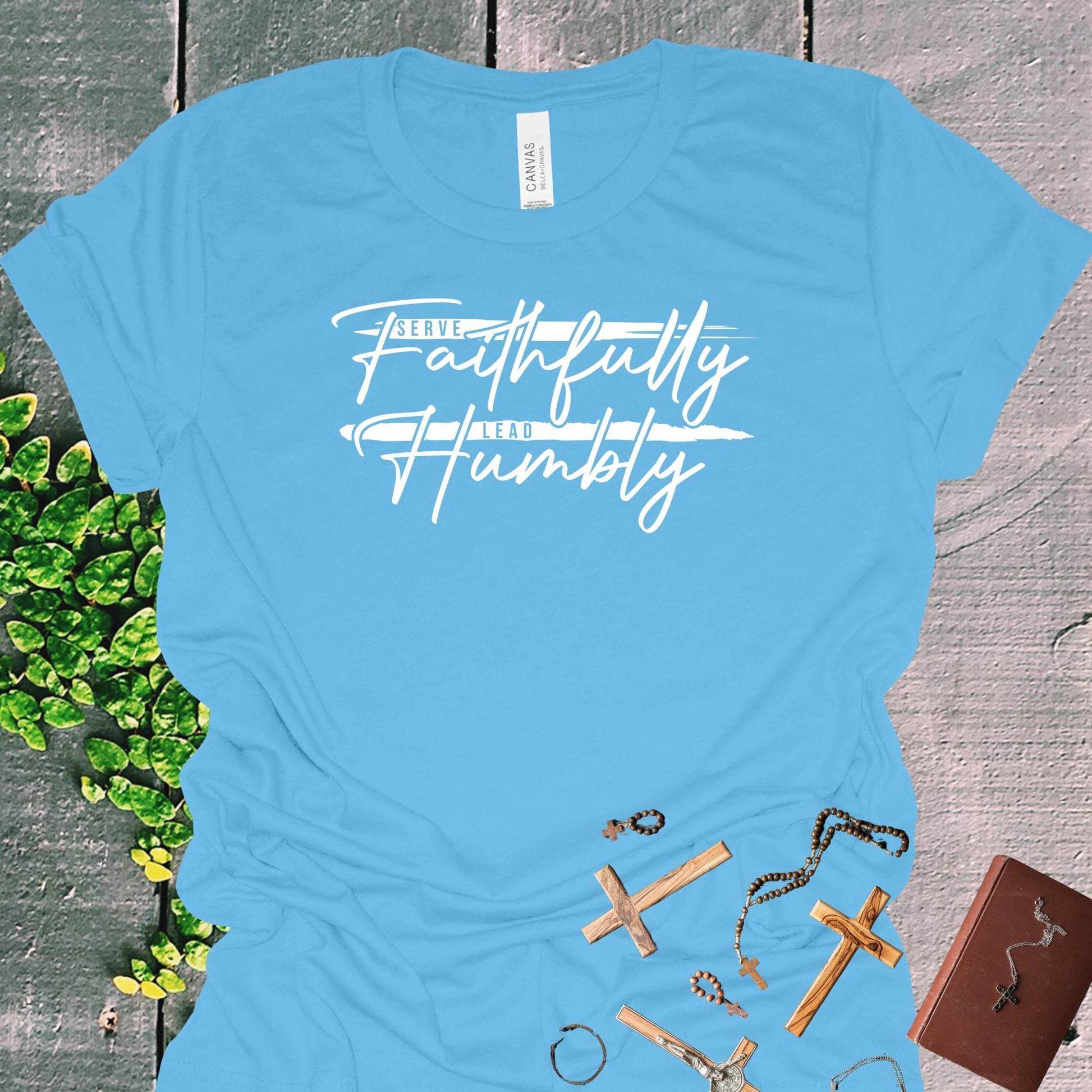 Faith-Based Leadership Christian T-Shirt from Lewey’s Merch