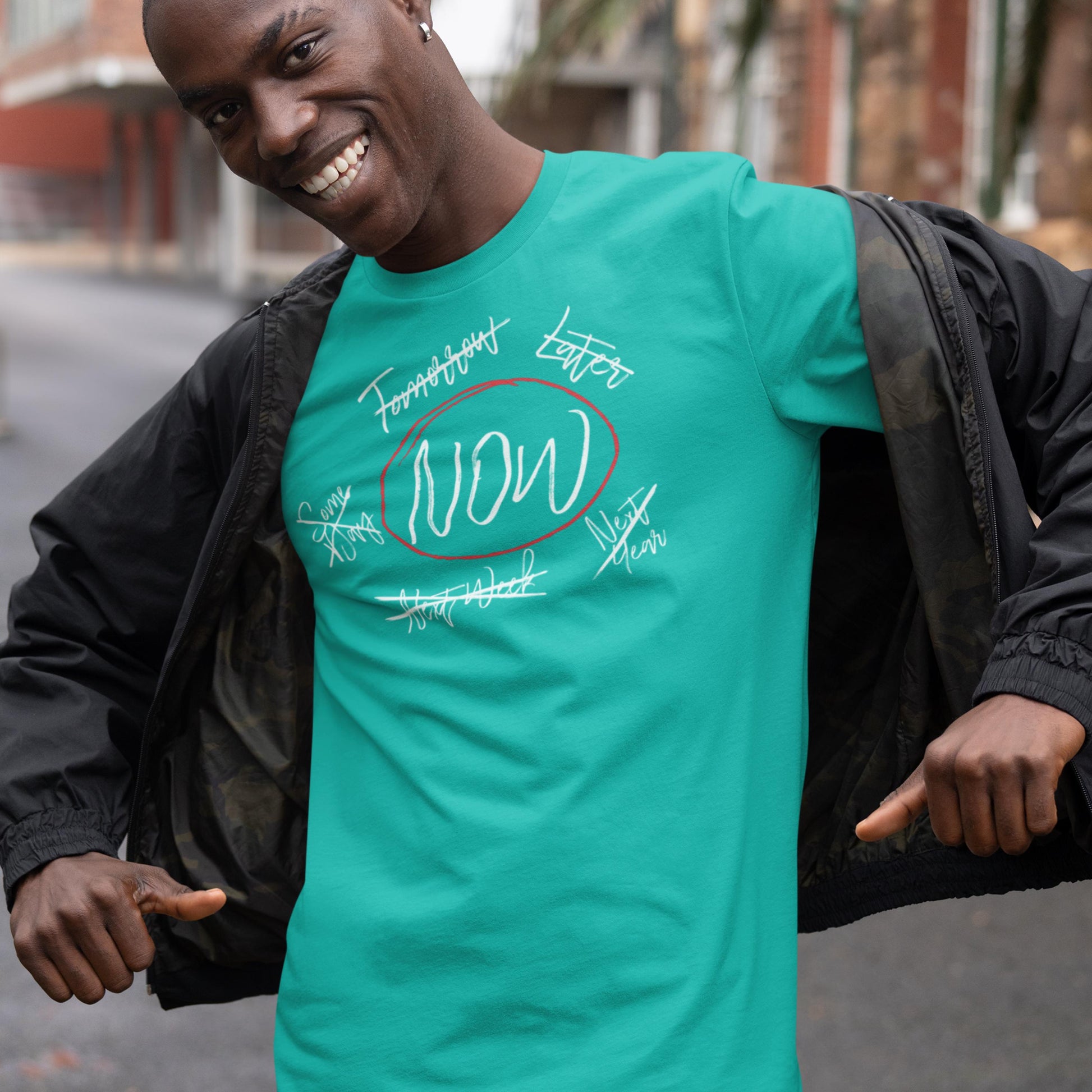 Do It Now Motivational T-Shirt from Lewey's Merch
