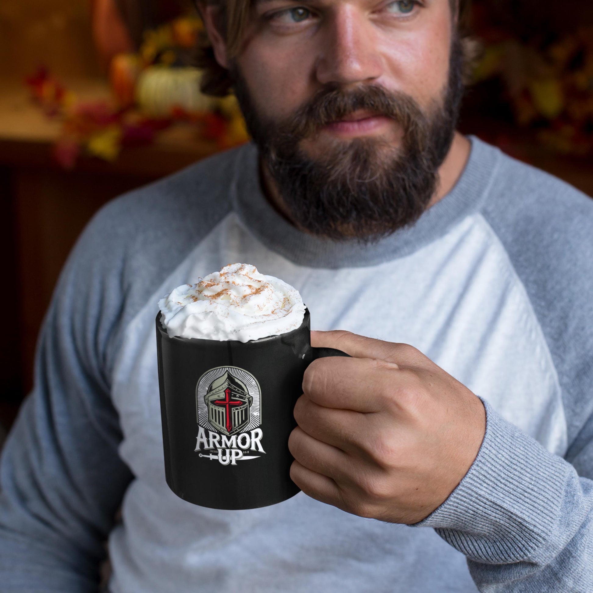 Armor Up Ephesians 6 Christian Coffee Mug from Lewey's Merch