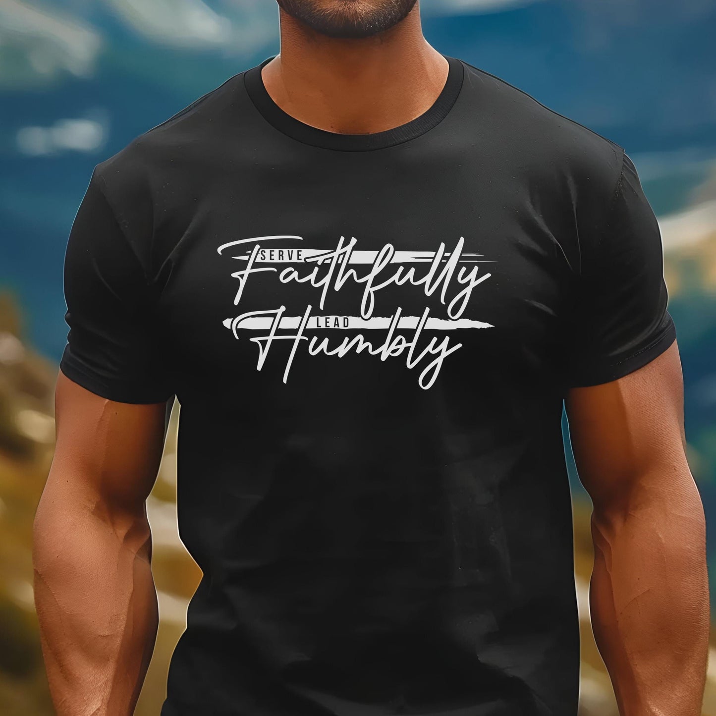 Faith-Based Leadership Christian T-Shirt from Lewey’s Merch