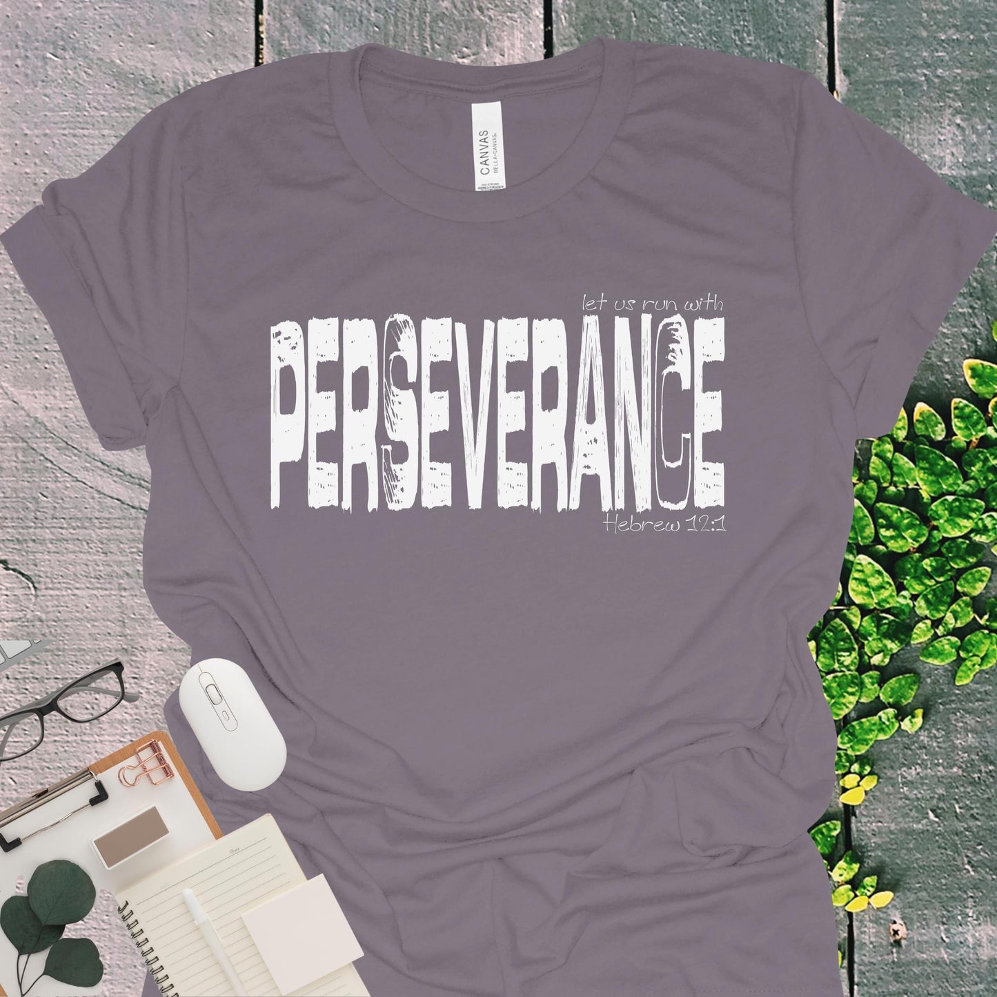 Spiritual Perseverance Christian Workout Shirt from Lewey’s Merch