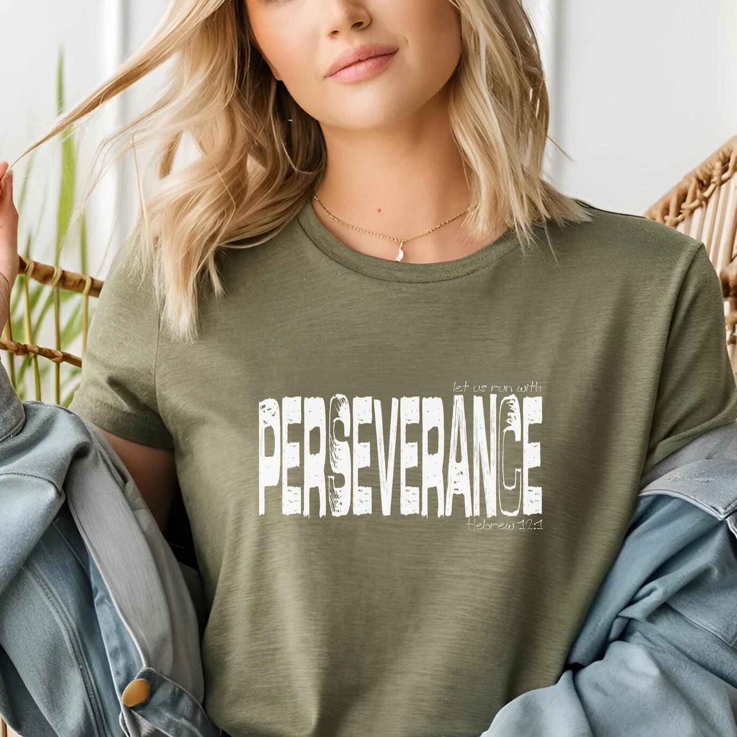 Spiritual Perseverance Christian Workout Shirt from Lewey’s Merch