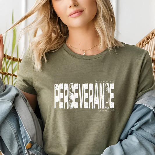 Spiritual Perseverance Christian Workout Shirt from Lewey’s Merch