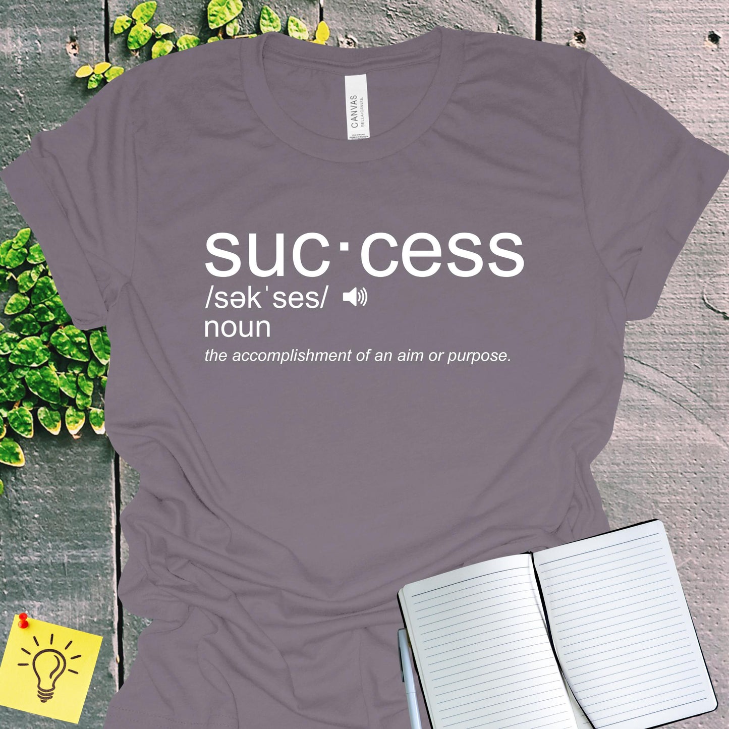 Success Mindset Entrepreneur T-Shirt from Lewey's Merch
