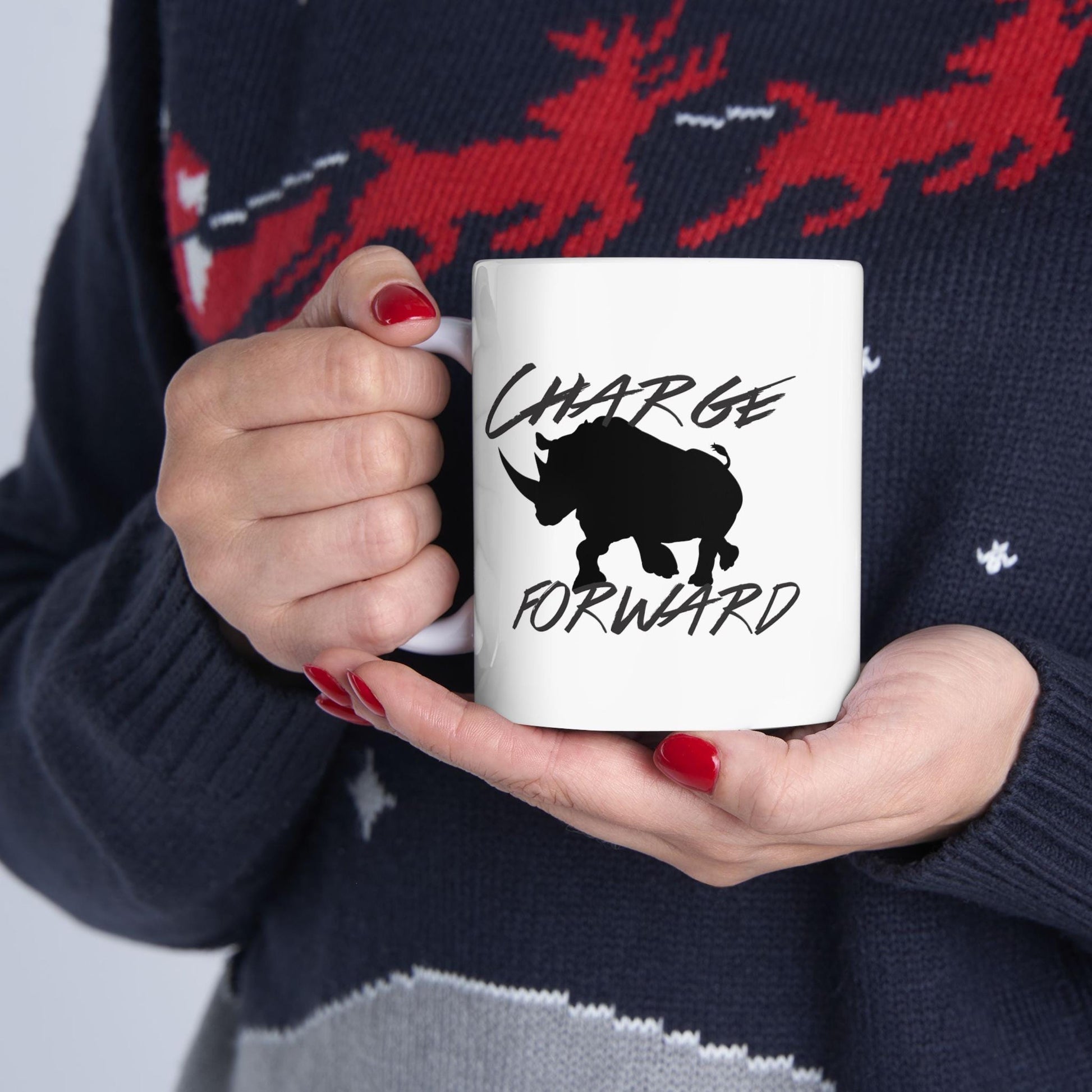 Personalized Ceramic Coffee Mug from Lewey's Merch