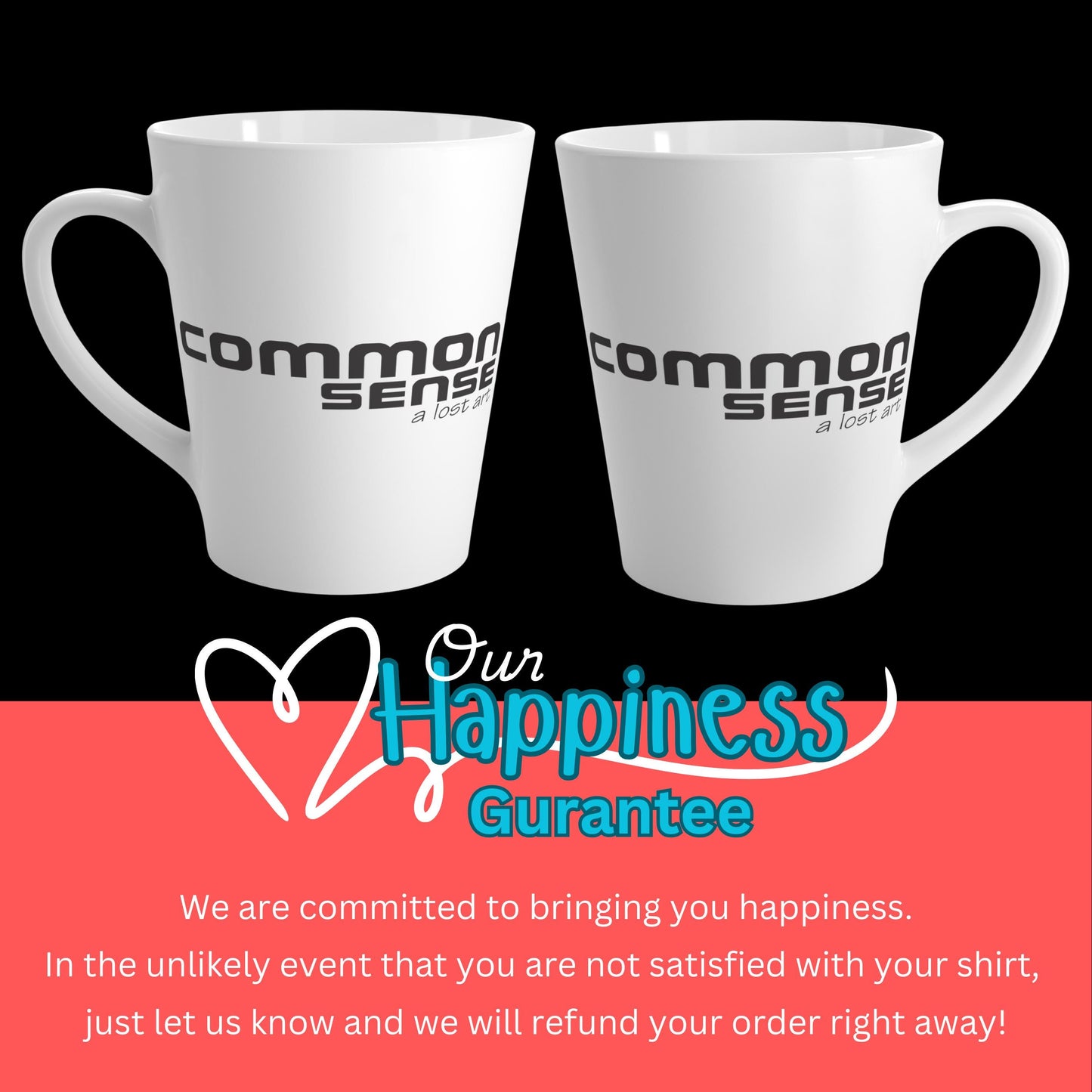 Common Sense Is a Lost Art Funny Mug from Lewey's Merch