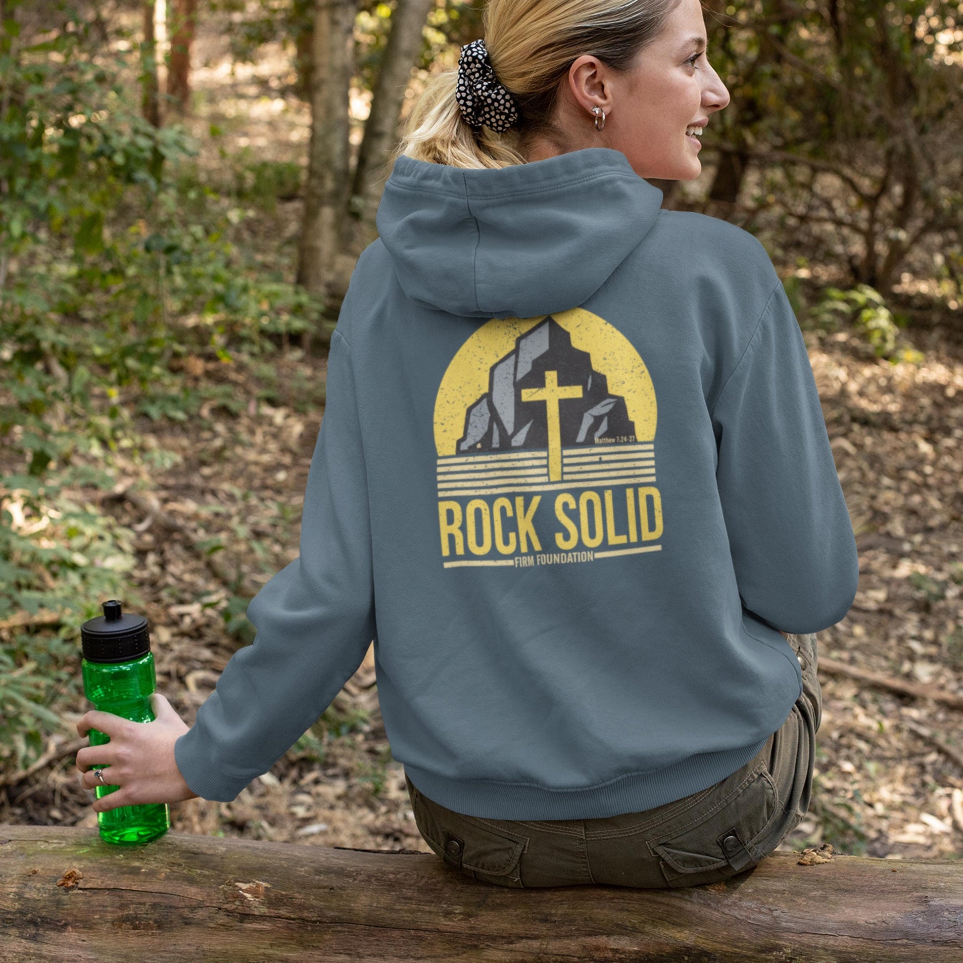 Rock Solid Christian Hoodie from Lewey’s Merch