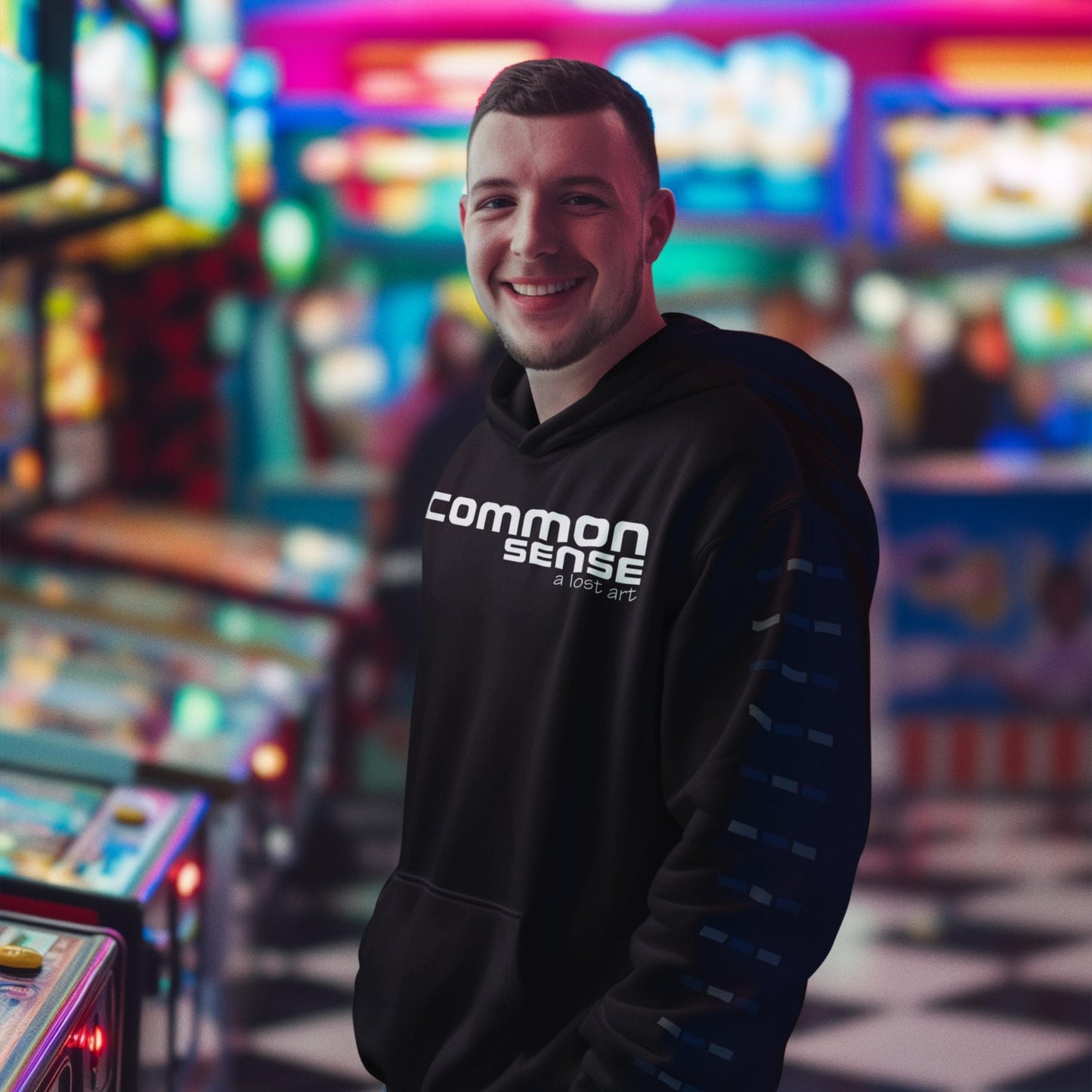 Common Sense Funny Sarcastic Sweatshirt from Lewey's Merch