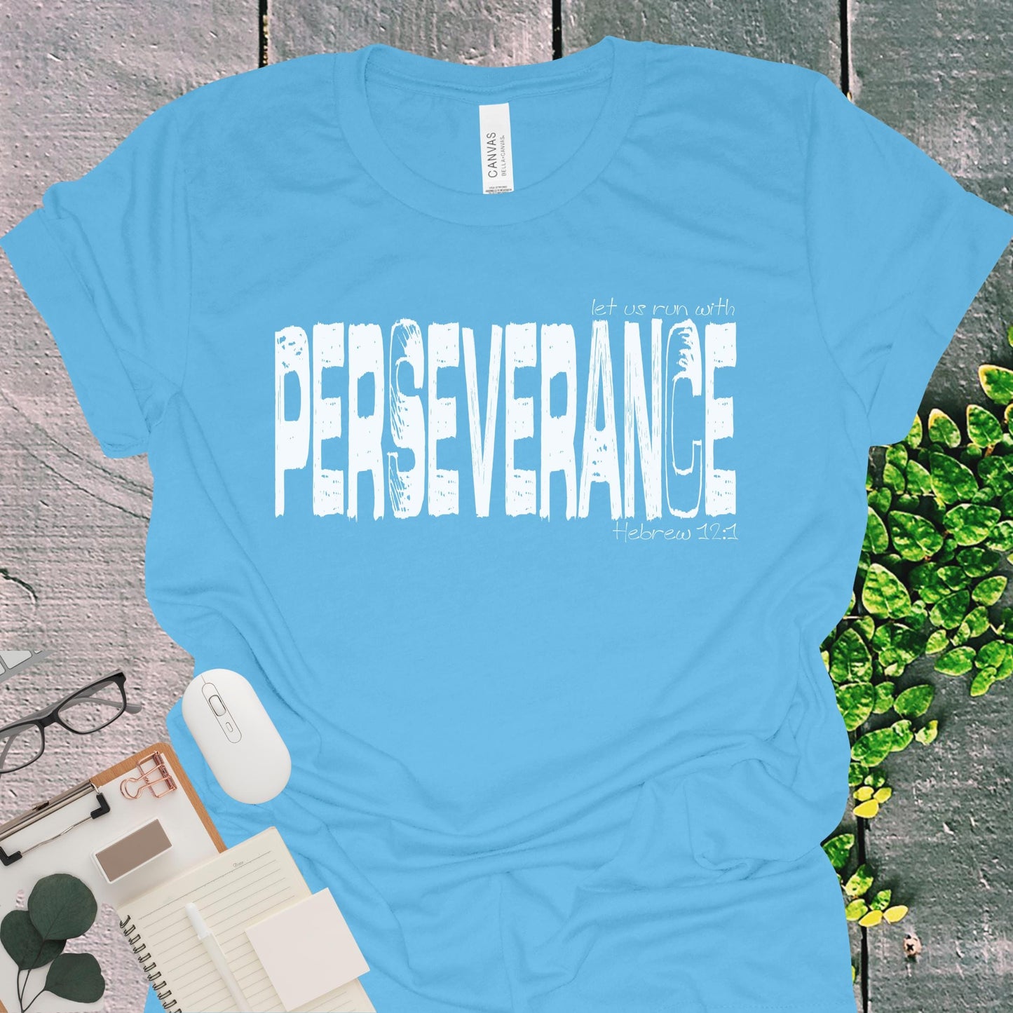 Spiritual Perseverance Christian Workout Shirt from Lewey’s Merch