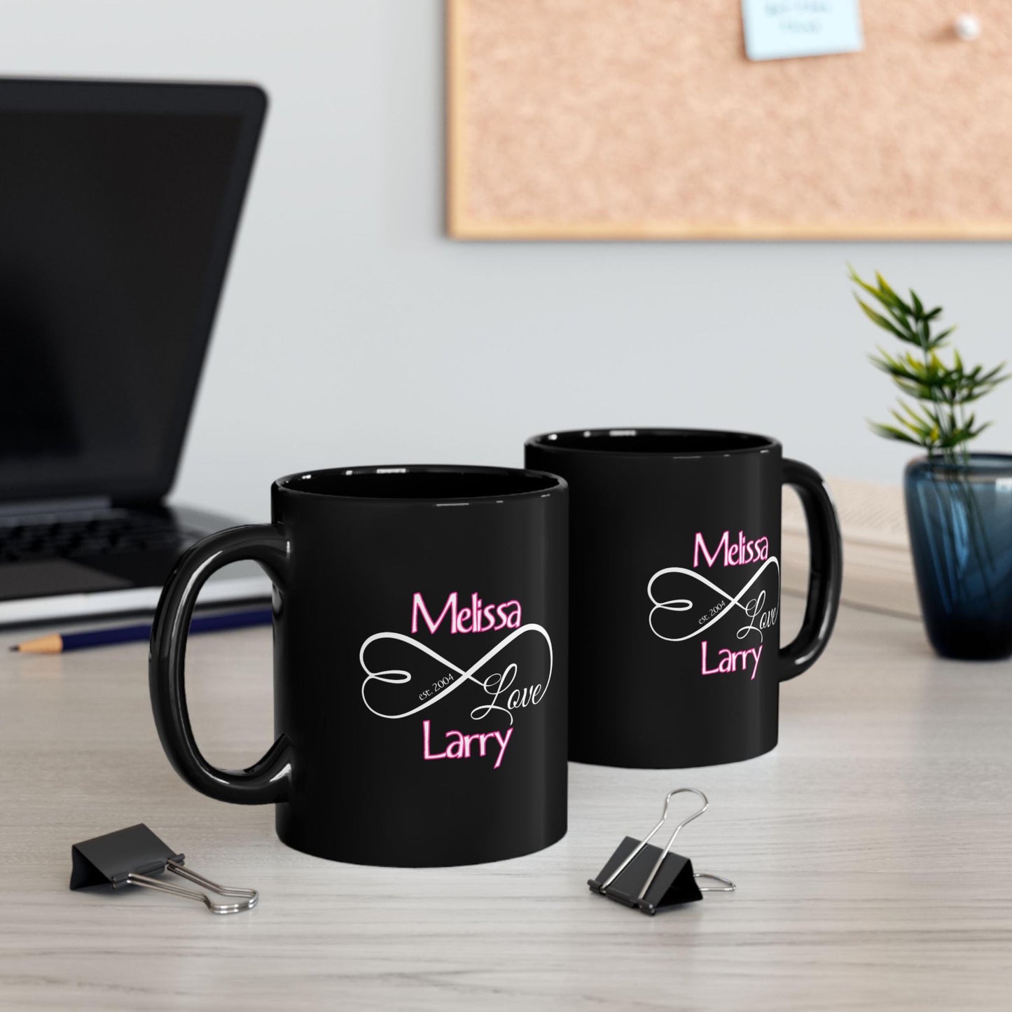 Custom Infinity Symbol Coffee Mug from Lewey's Merch