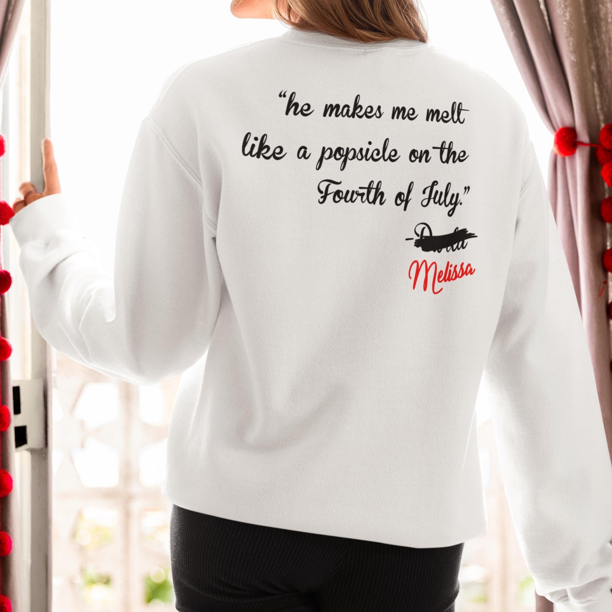 Personalized Darla and Alfalfa Quote Sweatshirt from Lewey's Merch