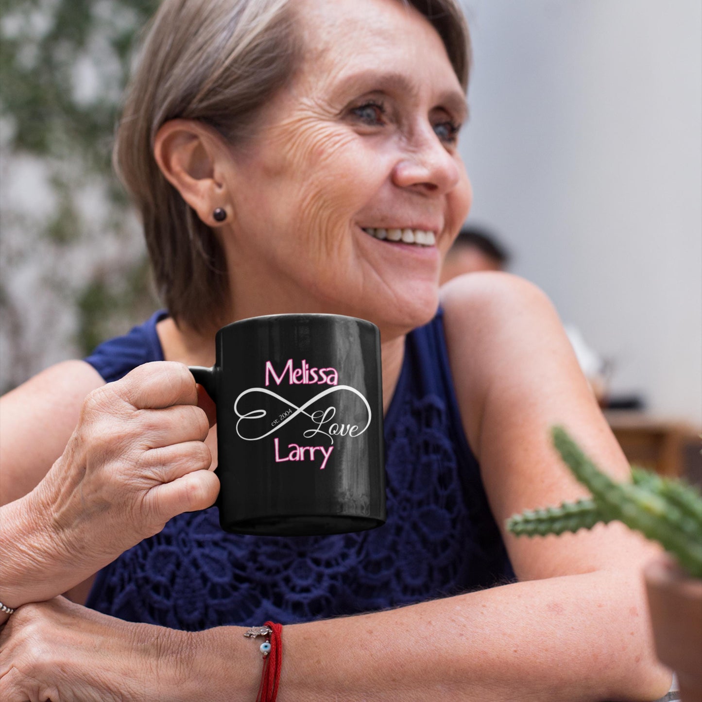 Custom Infinity Symbol Coffee Mug from Lewey's Merch