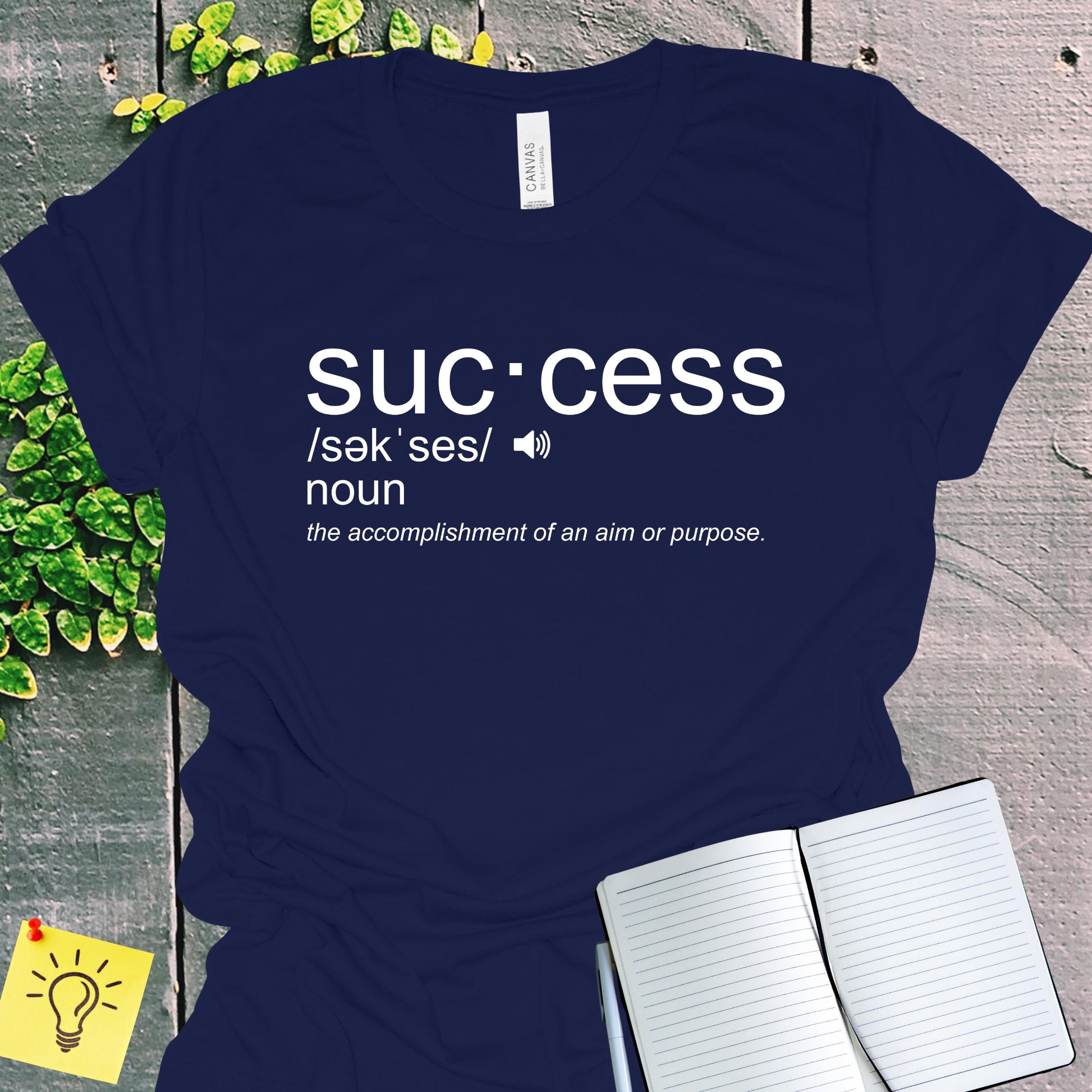 Success Mindset Entrepreneur T-Shirt from Lewey's Merch