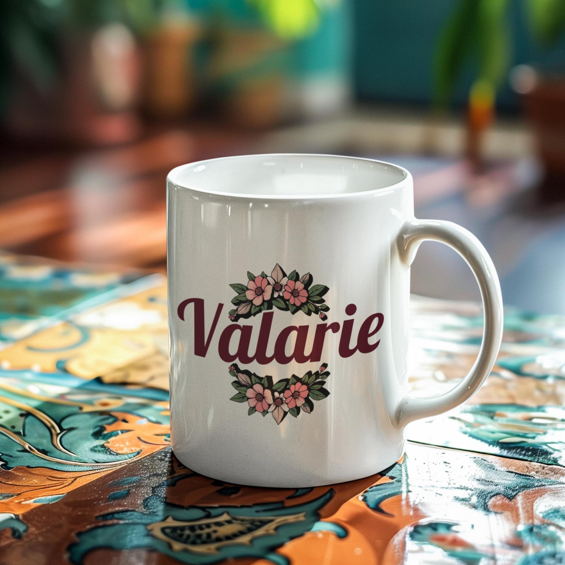Personalized Monogram Ceramic Mug for Her from Lewey's Merch