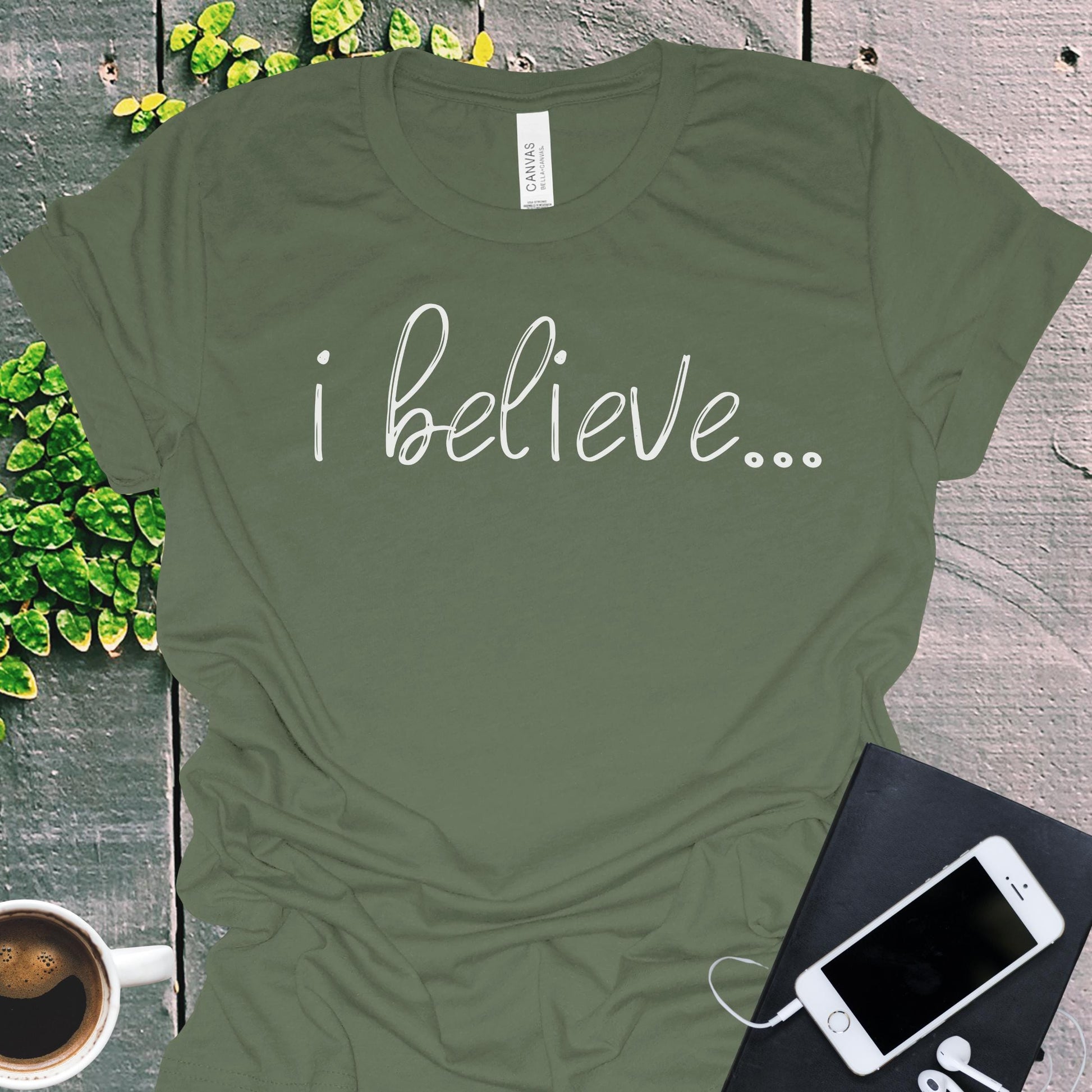 I Believe Christian T-Shirt from Lewey’s Merch