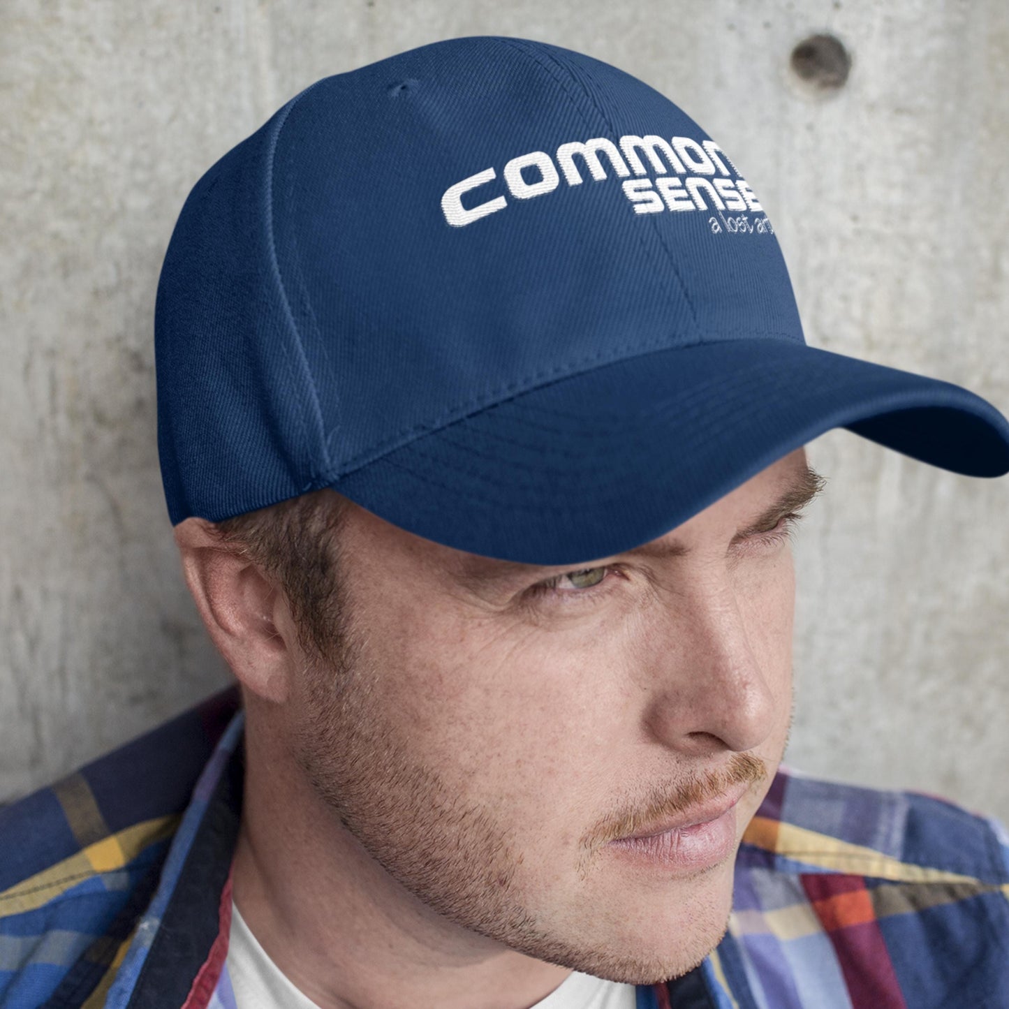 Common Sense Is a Lost Art Dad Hat from Lewey's Merch