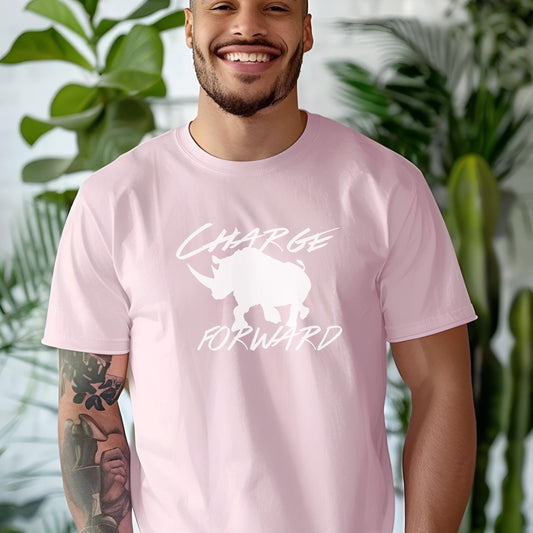 Rhino Charge Strength Graphic T-Shirt from Lewey's Merch