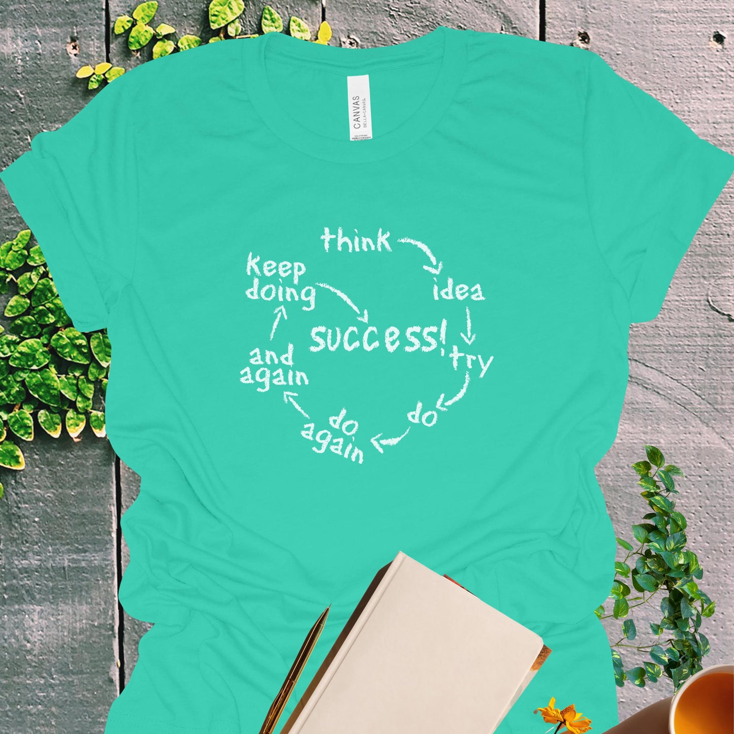 Inspirational Success Motivational T-Shirt from Lewey's Merch