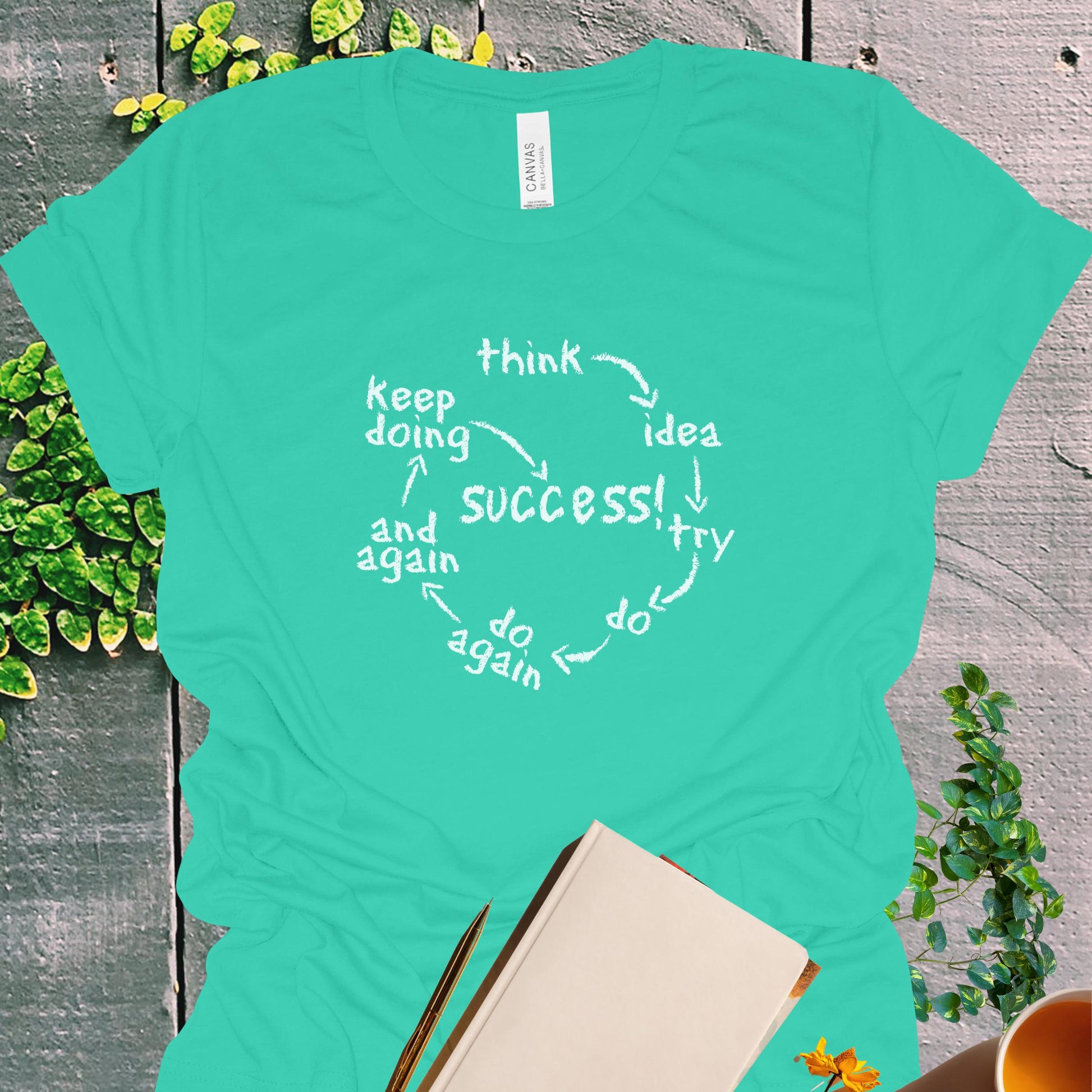 Inspirational Success Motivational T-Shirt from Lewey's Merch