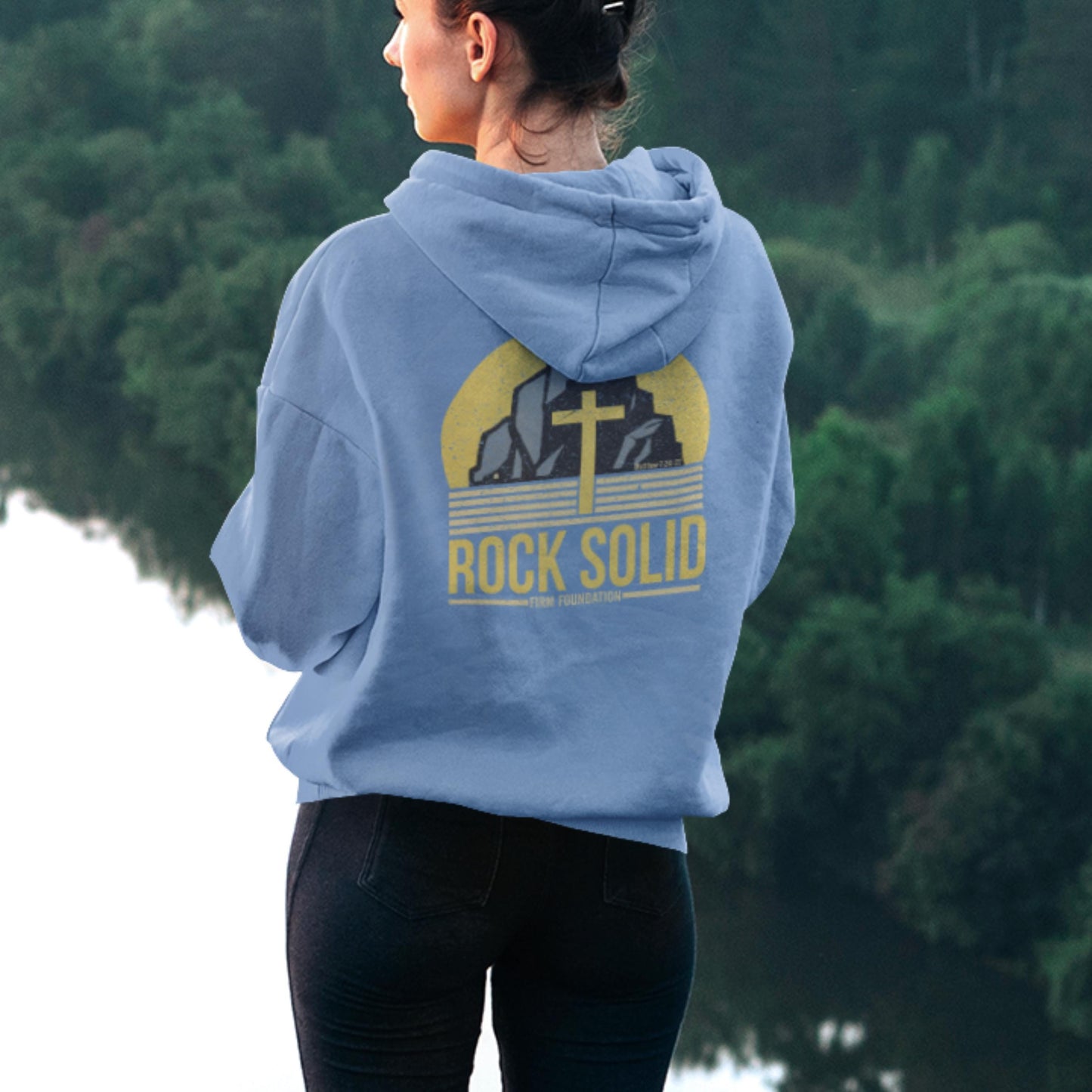Rock Solid Christian Hoodie from Lewey’s Merch