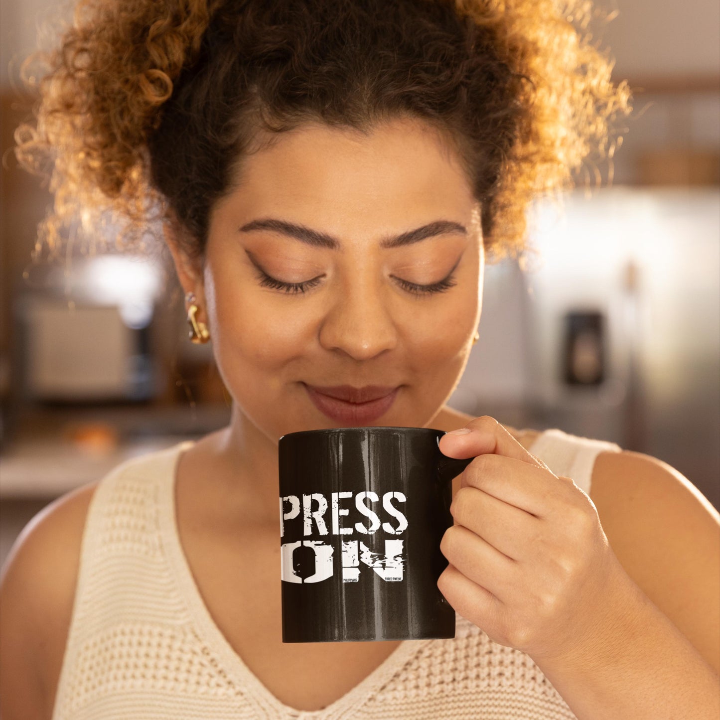 Press On Philippians 3:14 Christian Mug from Lewey's Merch