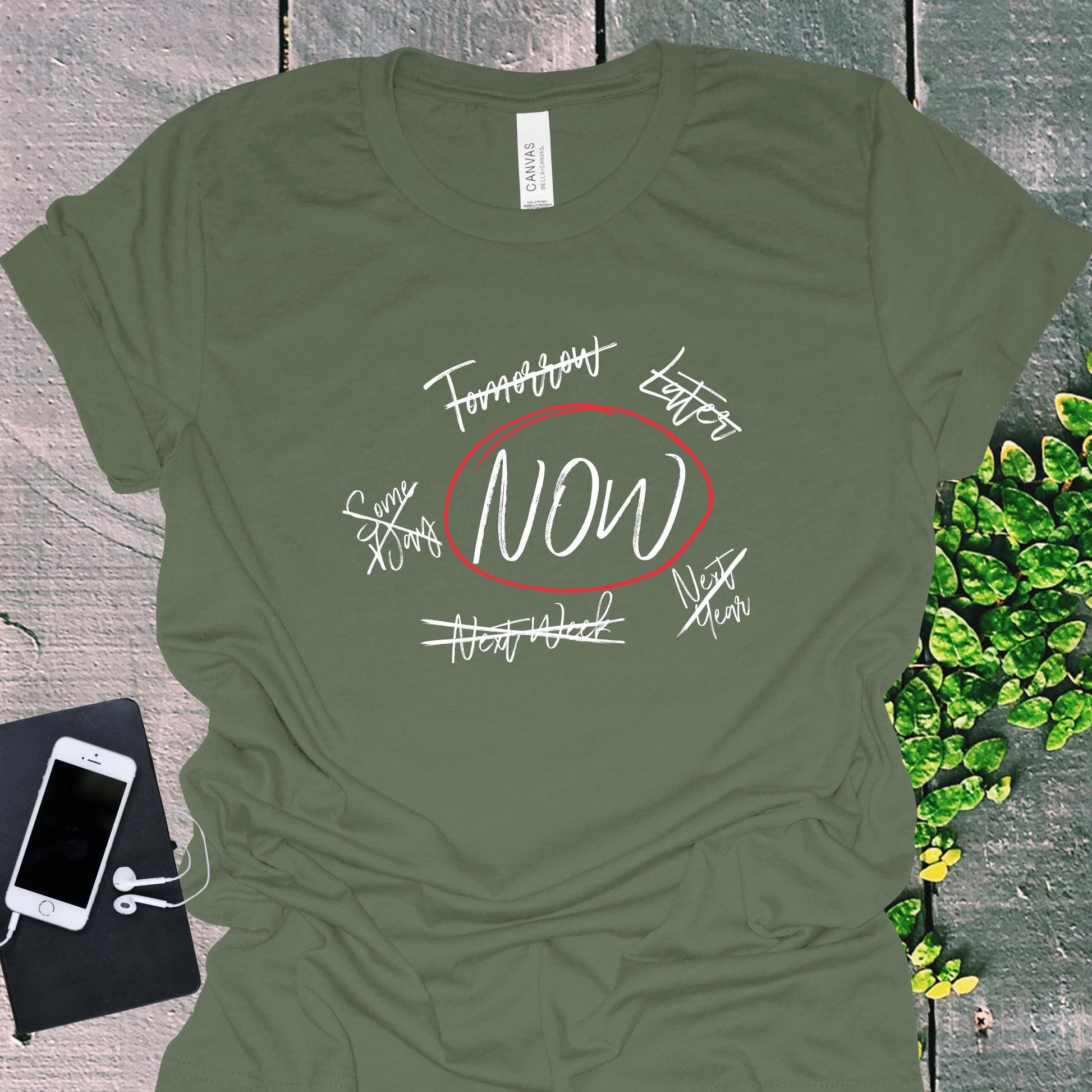 Do Not Procrastinate Motivational T-Shirt from Lewey's Merch