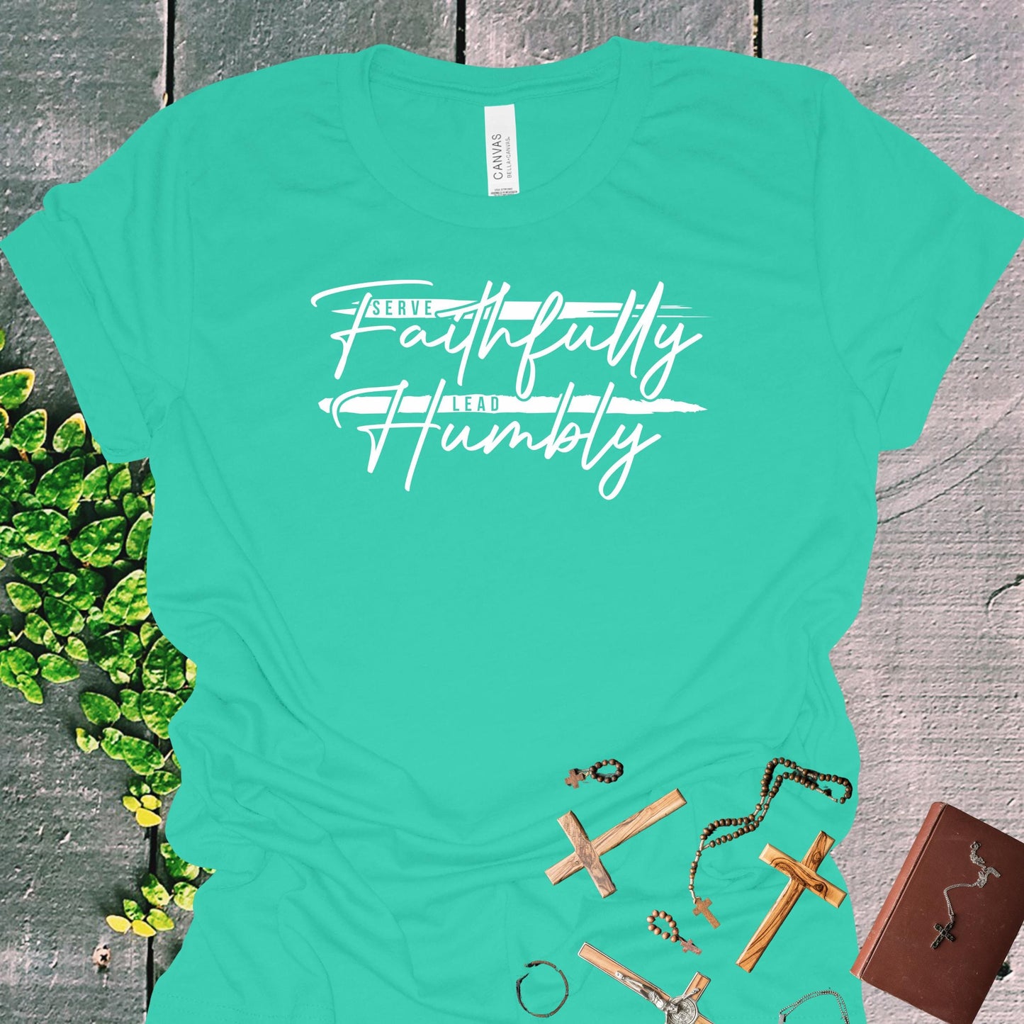 Faith-Based Leadership Christian T-Shirt from Lewey’s Merch