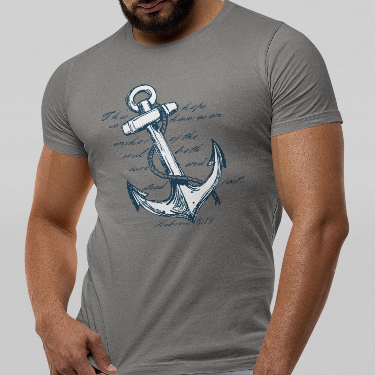 The Hope We Have Hebrews 6:19 Christian T-Shirt from Lewey’s Merch