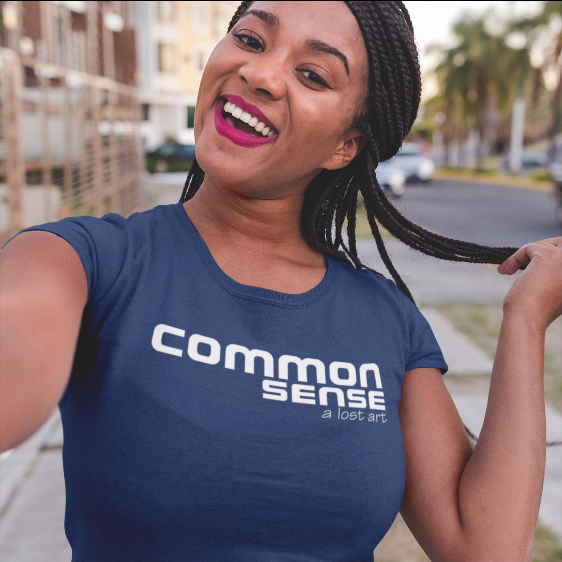 Common Sense Is a Lost Art Funny T-Shirt from Lewey's Merch