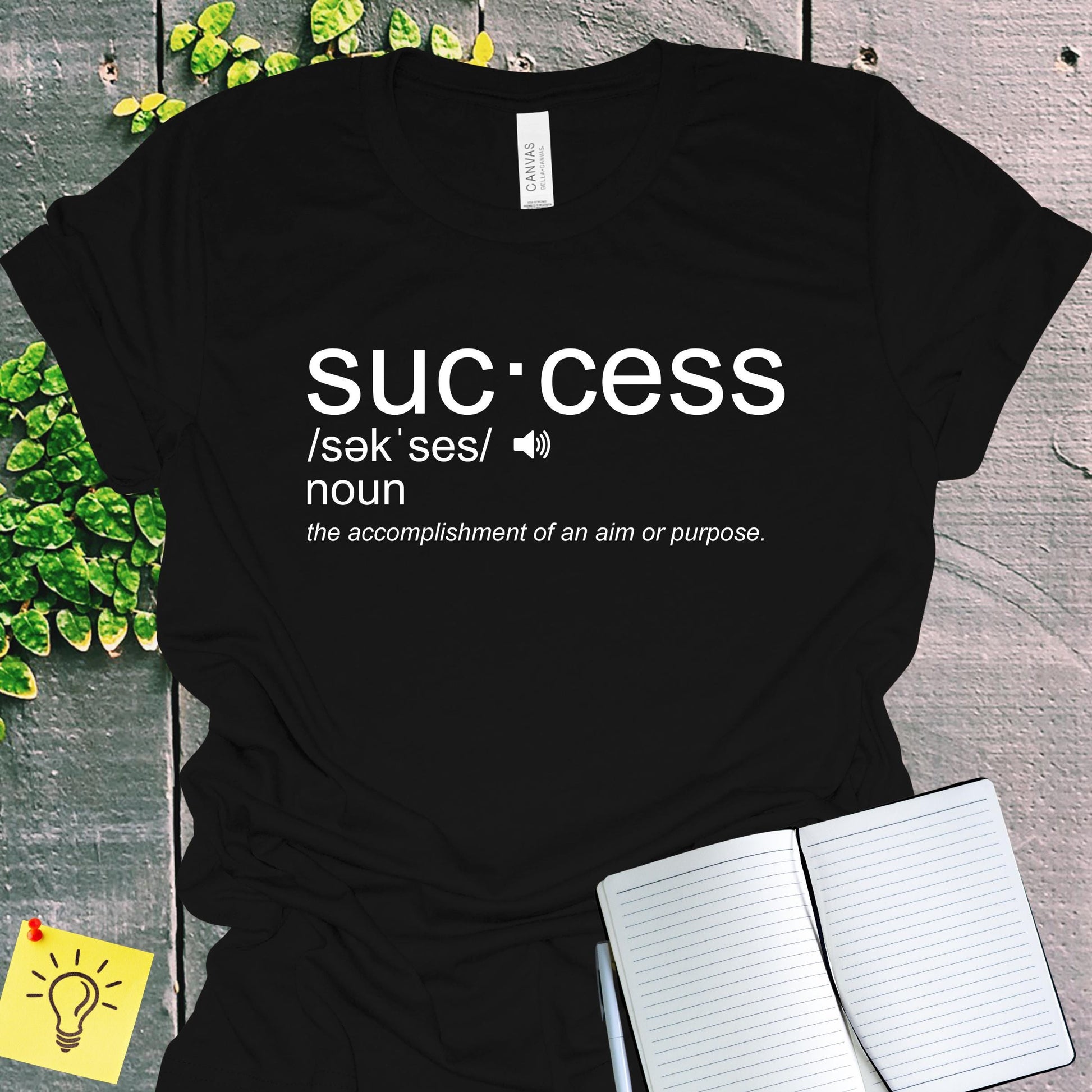 Success Mindset Entrepreneur T-Shirt from Lewey's Merch