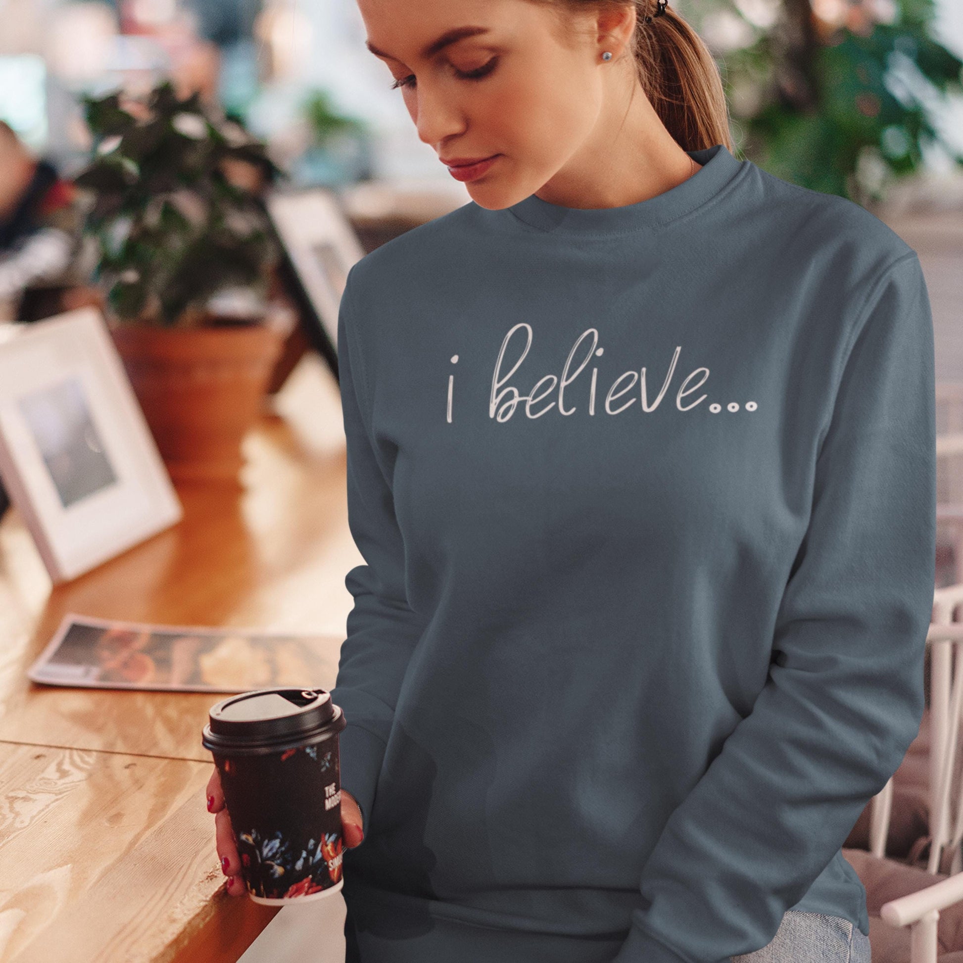 I Believe Christian Crewneck Sweatshirt from Lewey’s Merch