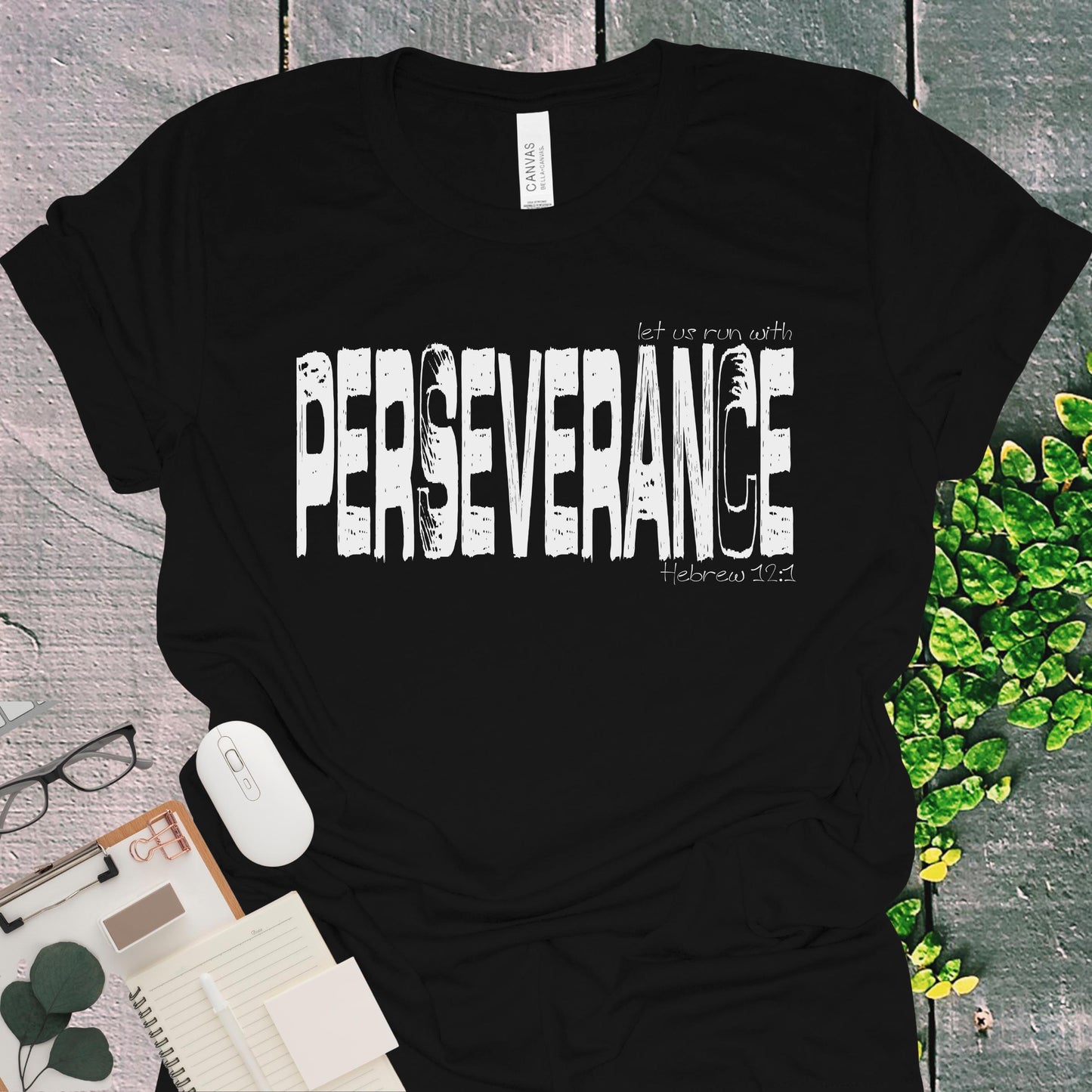 Spiritual Perseverance Christian Workout Shirt from Lewey’s Merch