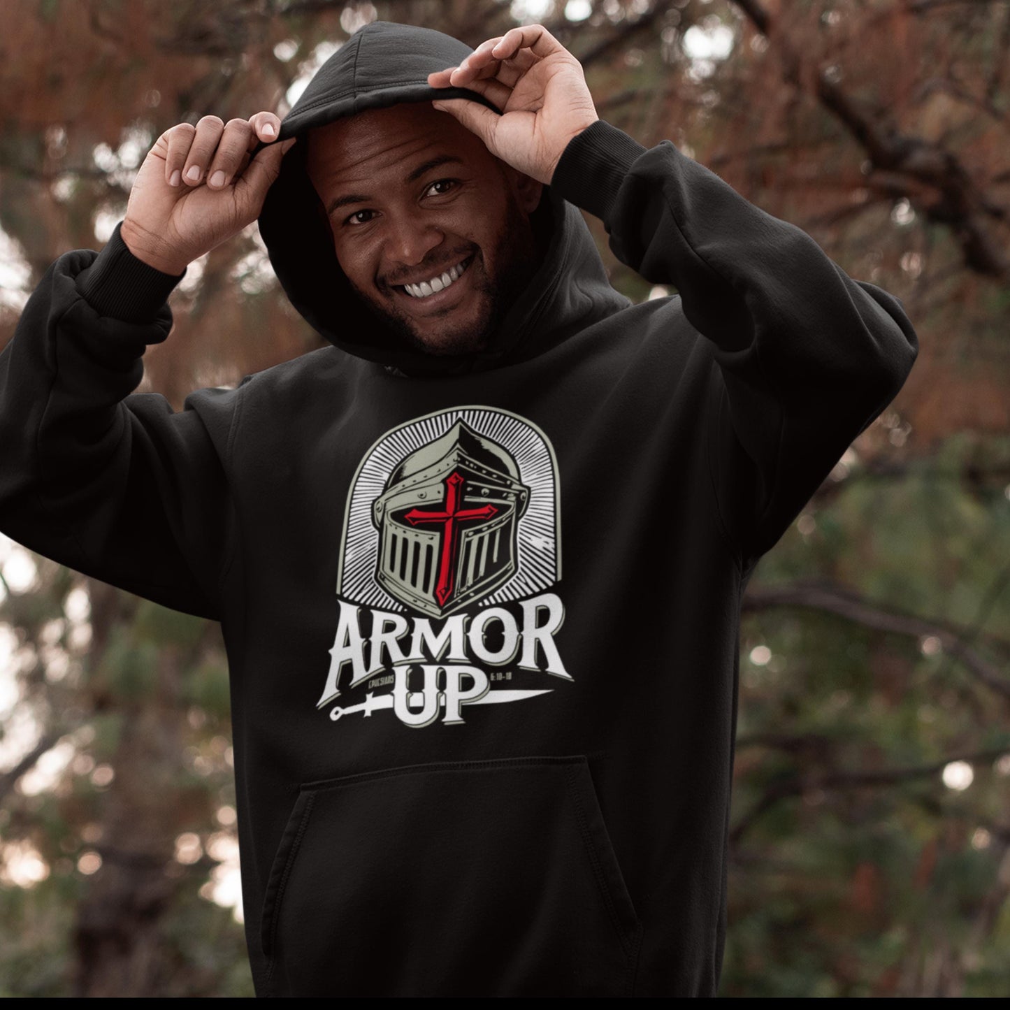 Armor of God Christian Sweatshirt from Lewey’s Merch