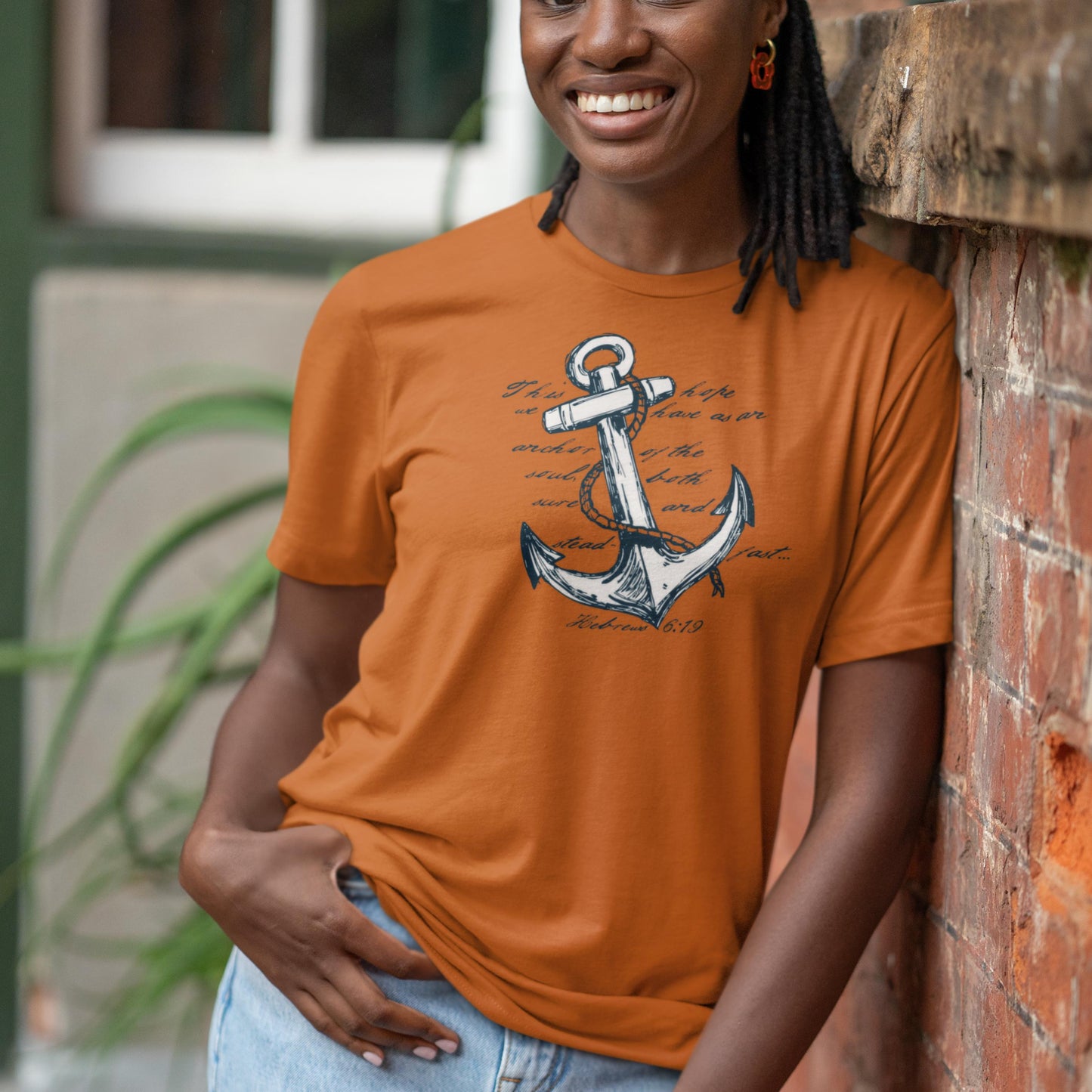 The Hope We Have Hebrews 6:19 Christian T-Shirt from Lewey’s Merch