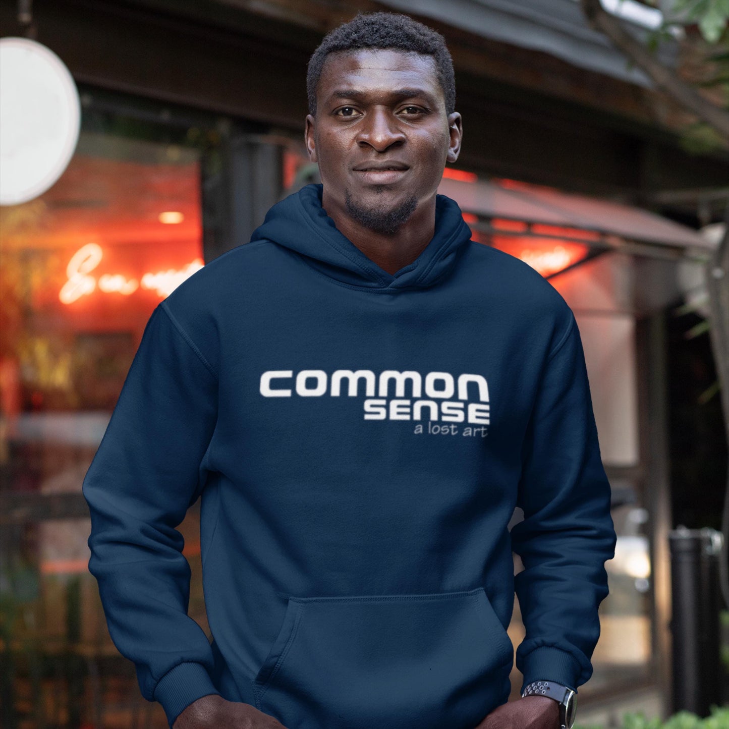 Common Sense Funny Sarcastic Sweatshirt from Lewey's Merch