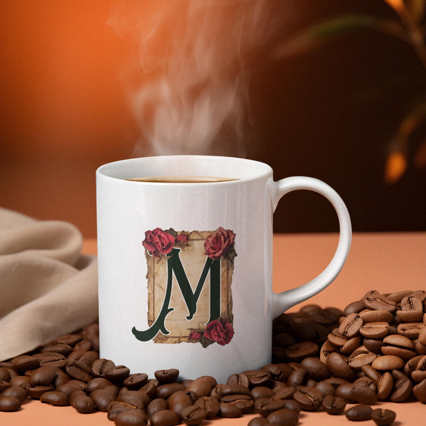 Personalized Initial and Name Coffee Mug from Lewey's Merch