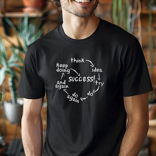 Inspirational Success Motivational T-Shirt from Lewey's Merch