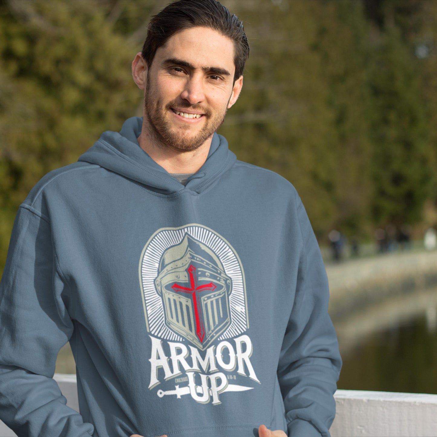 Armor of God Christian Sweatshirt from Lewey’s Merch