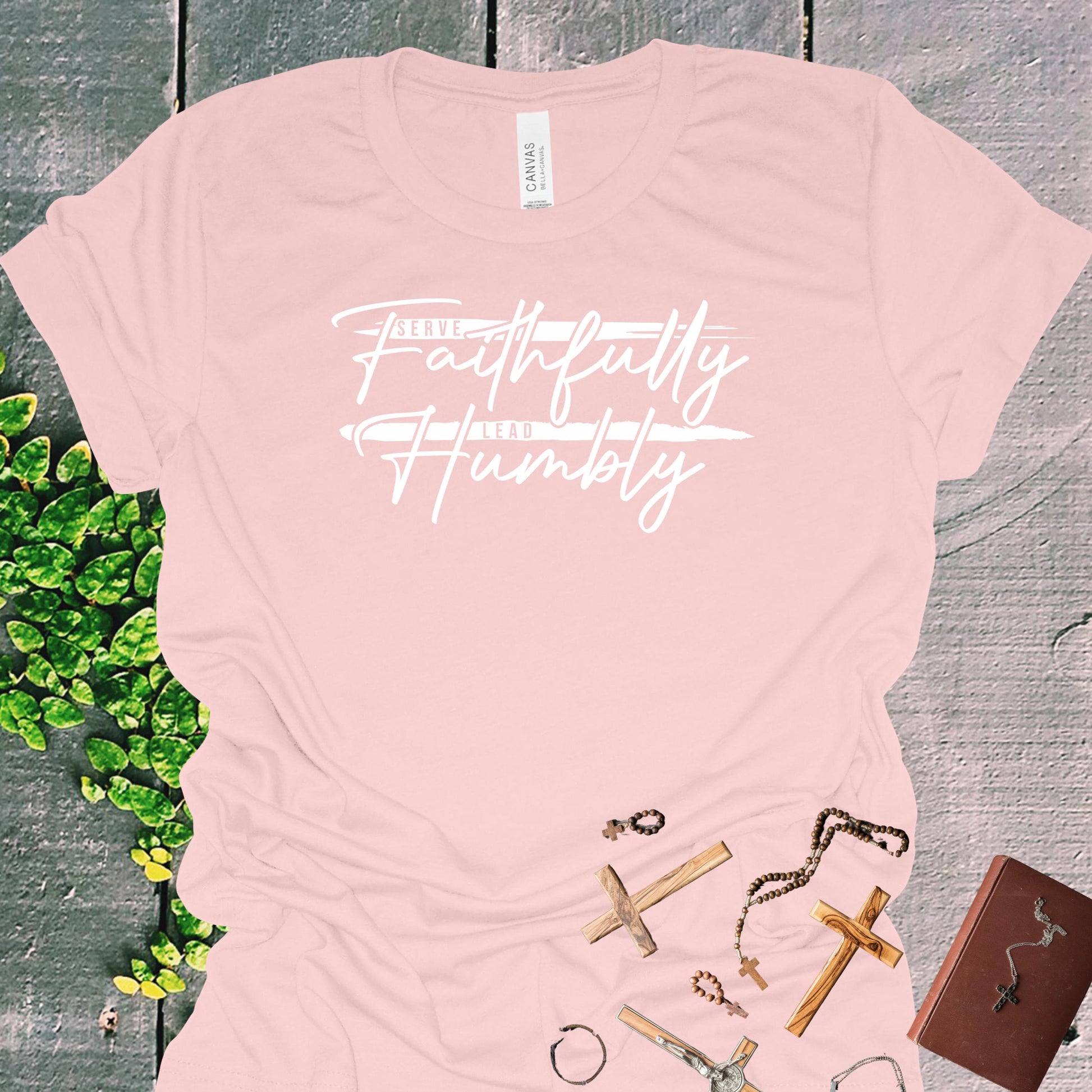Faith-Based Leadership Christian T-Shirt from Lewey’s Merch
