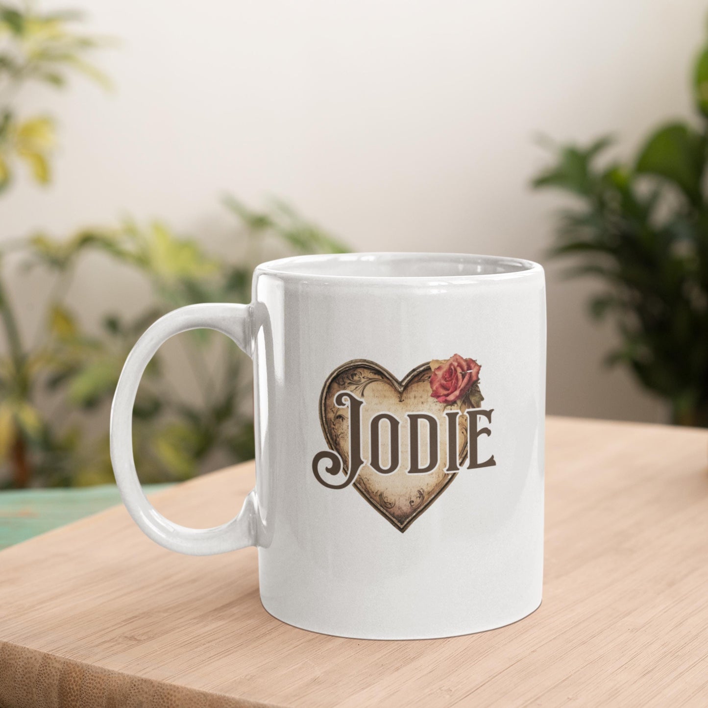 Personalized Initial and Name Coffee Mug from Lewey's Merch