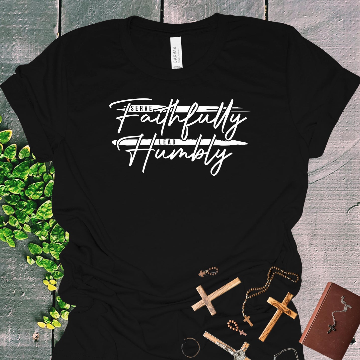 Faith-Based Leadership Christian T-Shirt from Lewey’s Merch