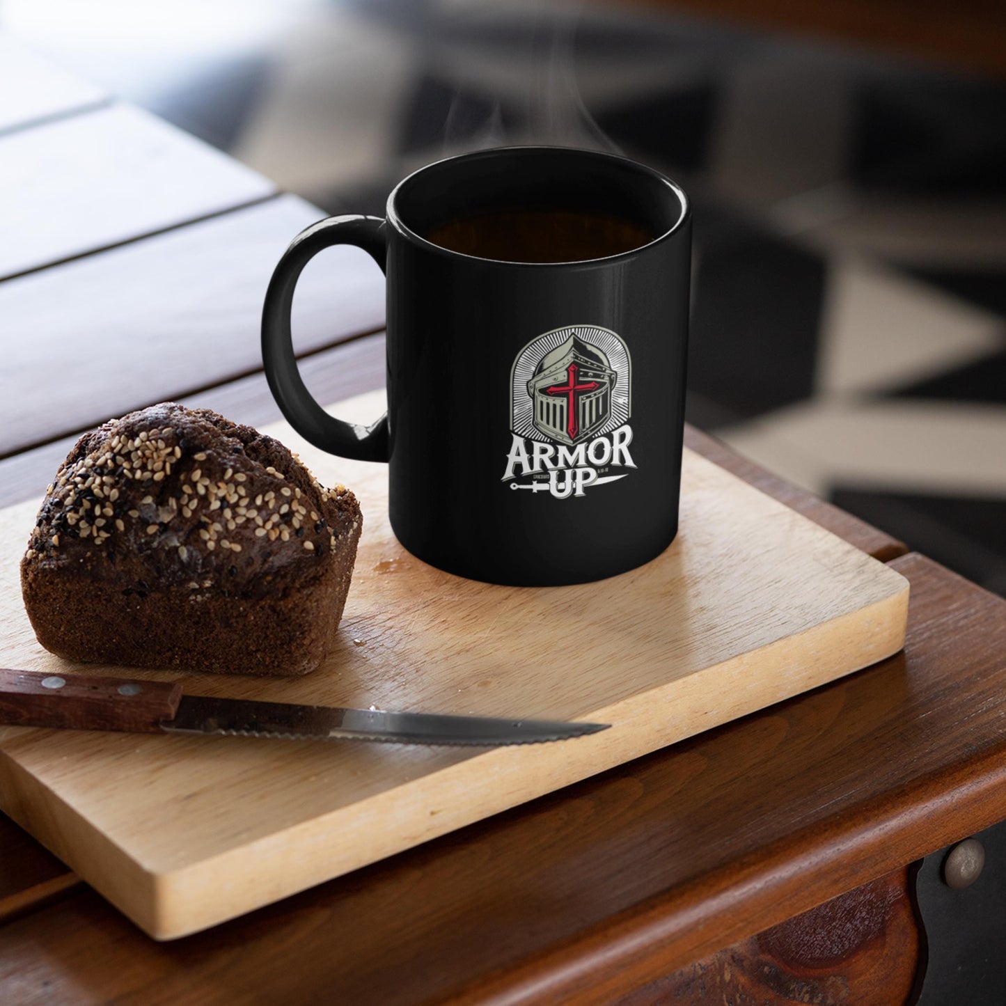 Armor Up Ephesians 6 Christian Coffee Mug from Lewey's Merch
